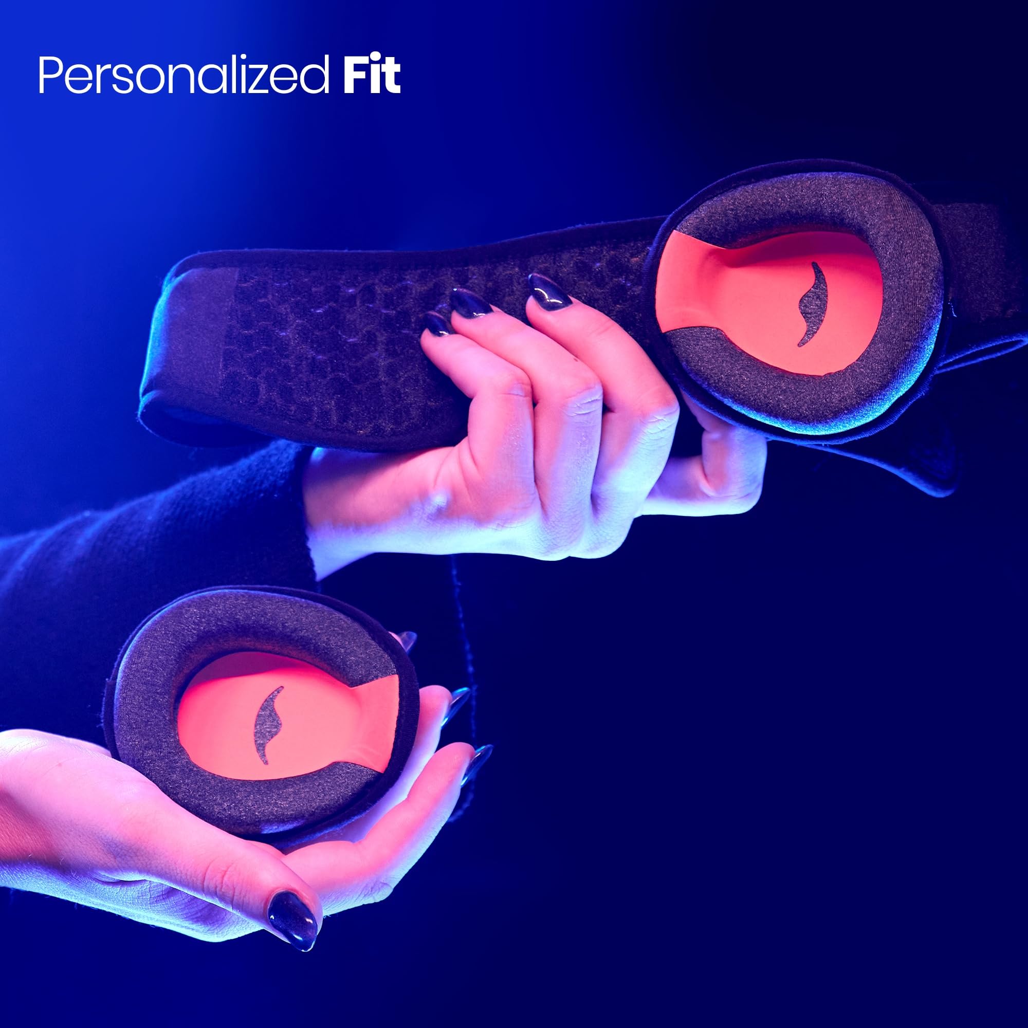 Manta Pro Sleep Mask - 100% Light Blocking Sleep Mask for Side Sleepers