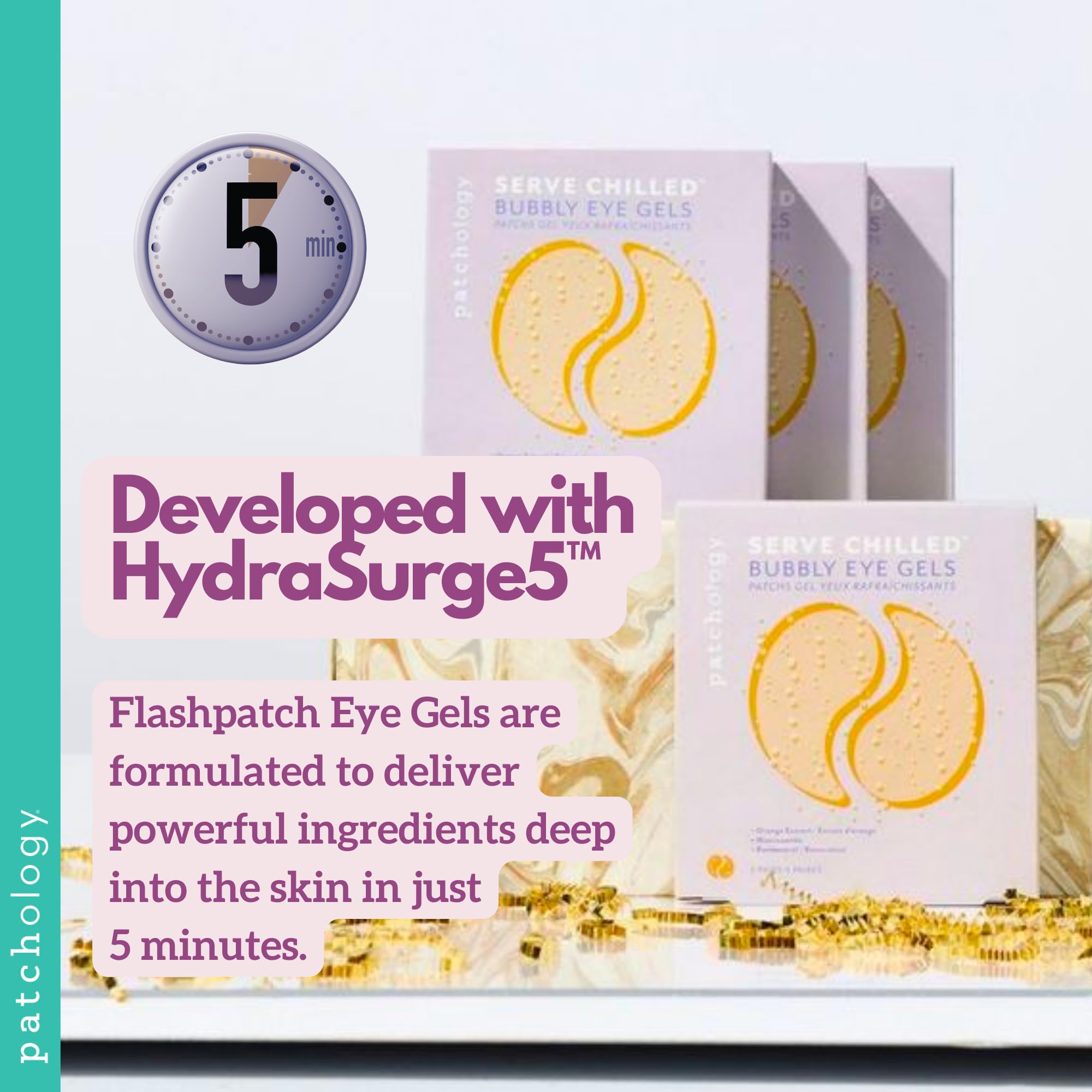 Patchology Serve Chilled Bubbly Eye Gels