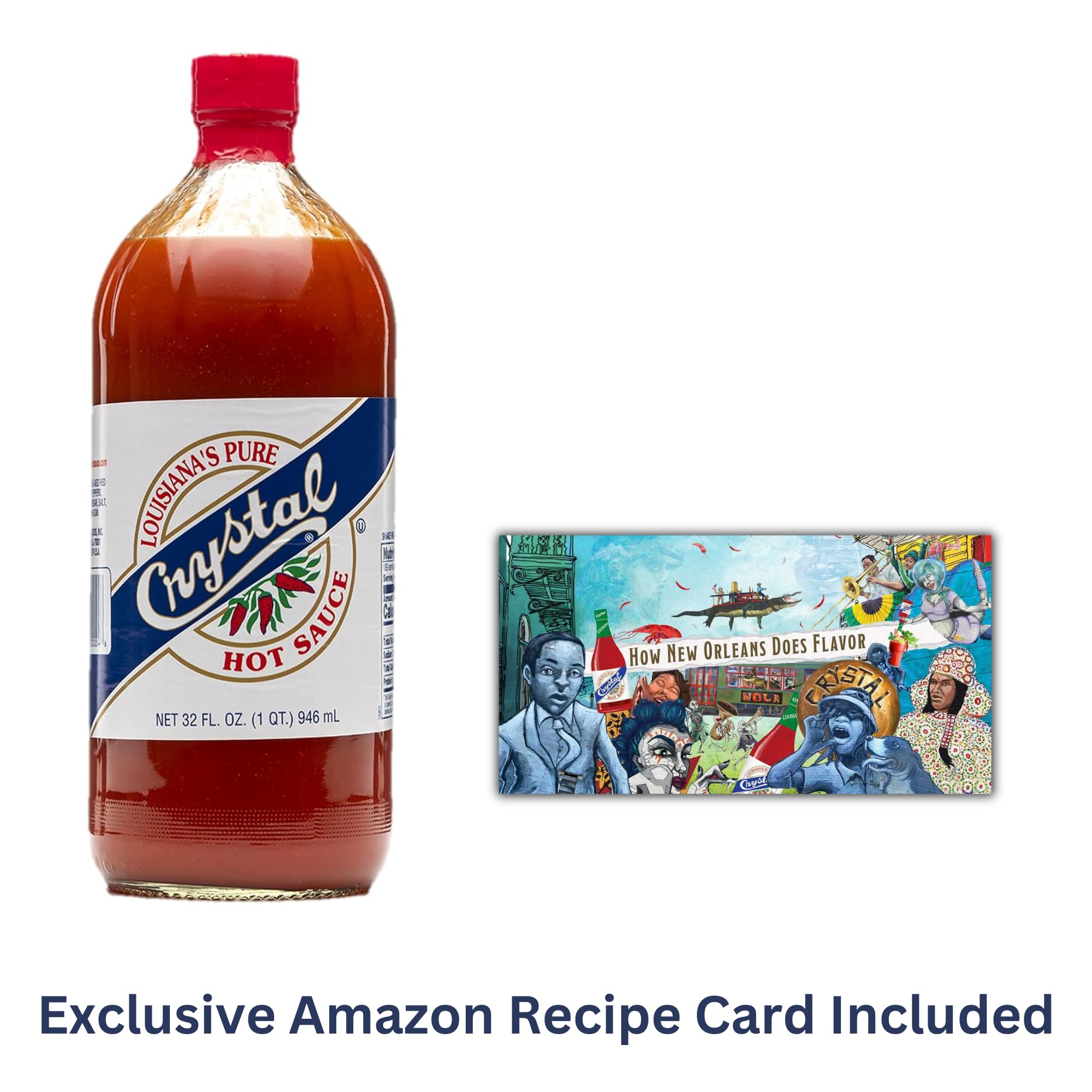 Crystal Louisiana's Pure Hot Sauce