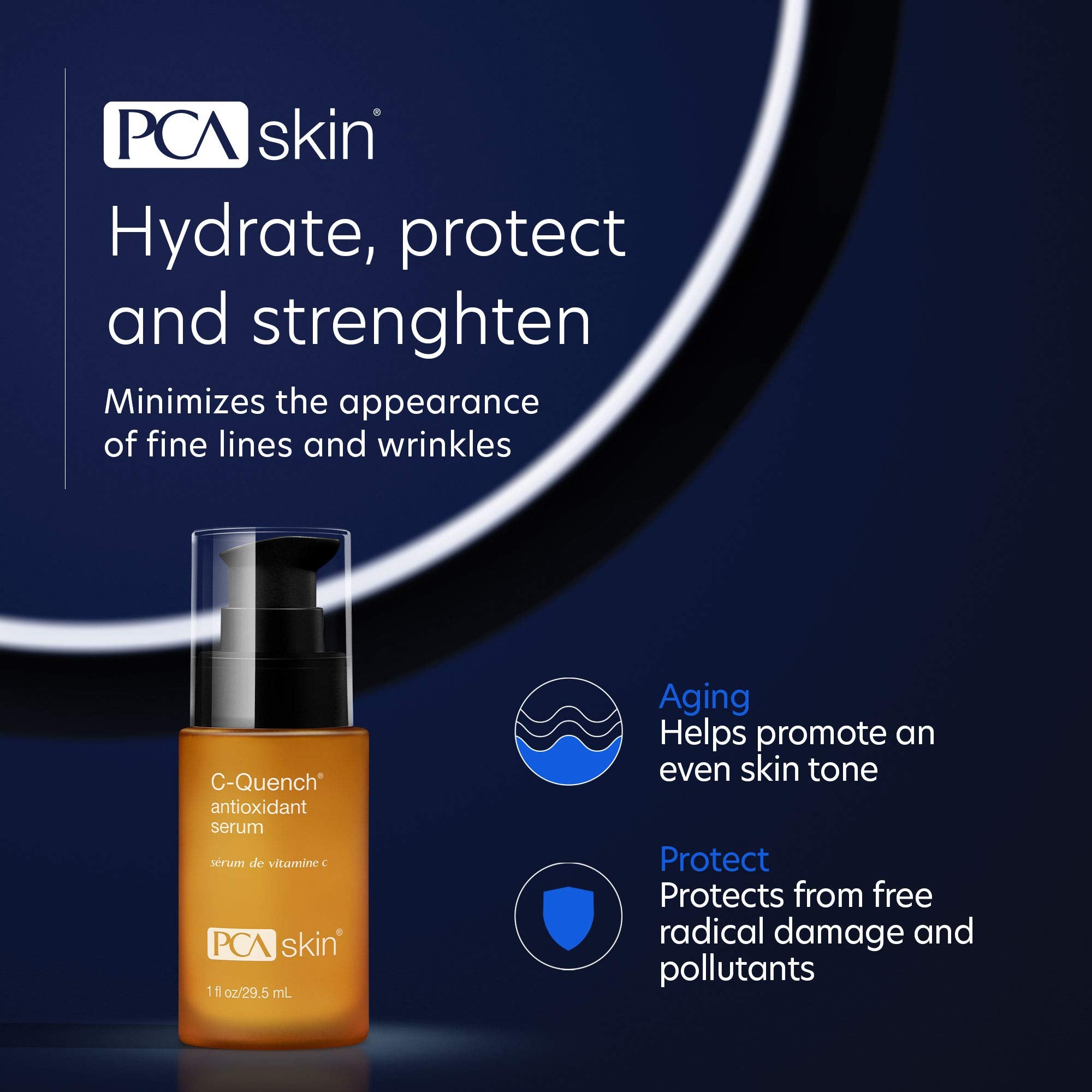 PCA SKIN Vitamin C Quench Antioxidant Protective Face Serum