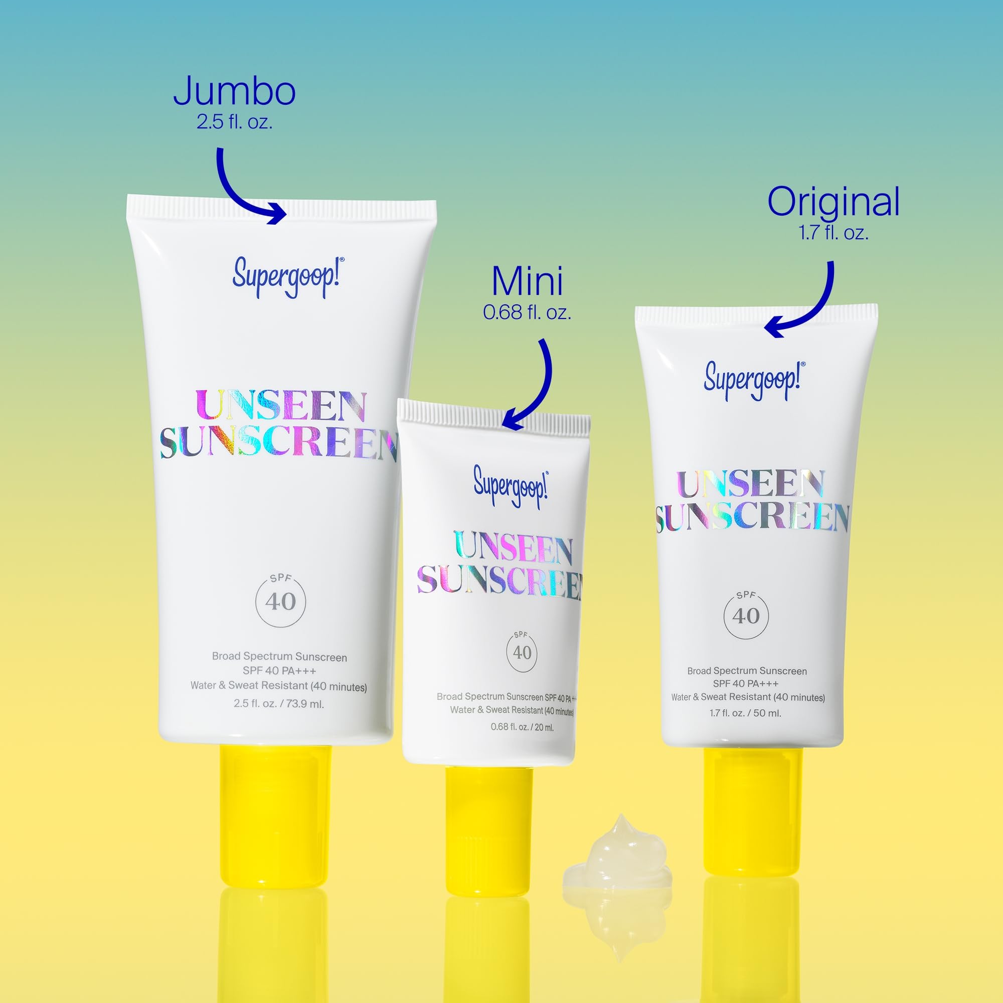 Supergoop! Unseen Sunscreen - SPF 40 - Pack of 2