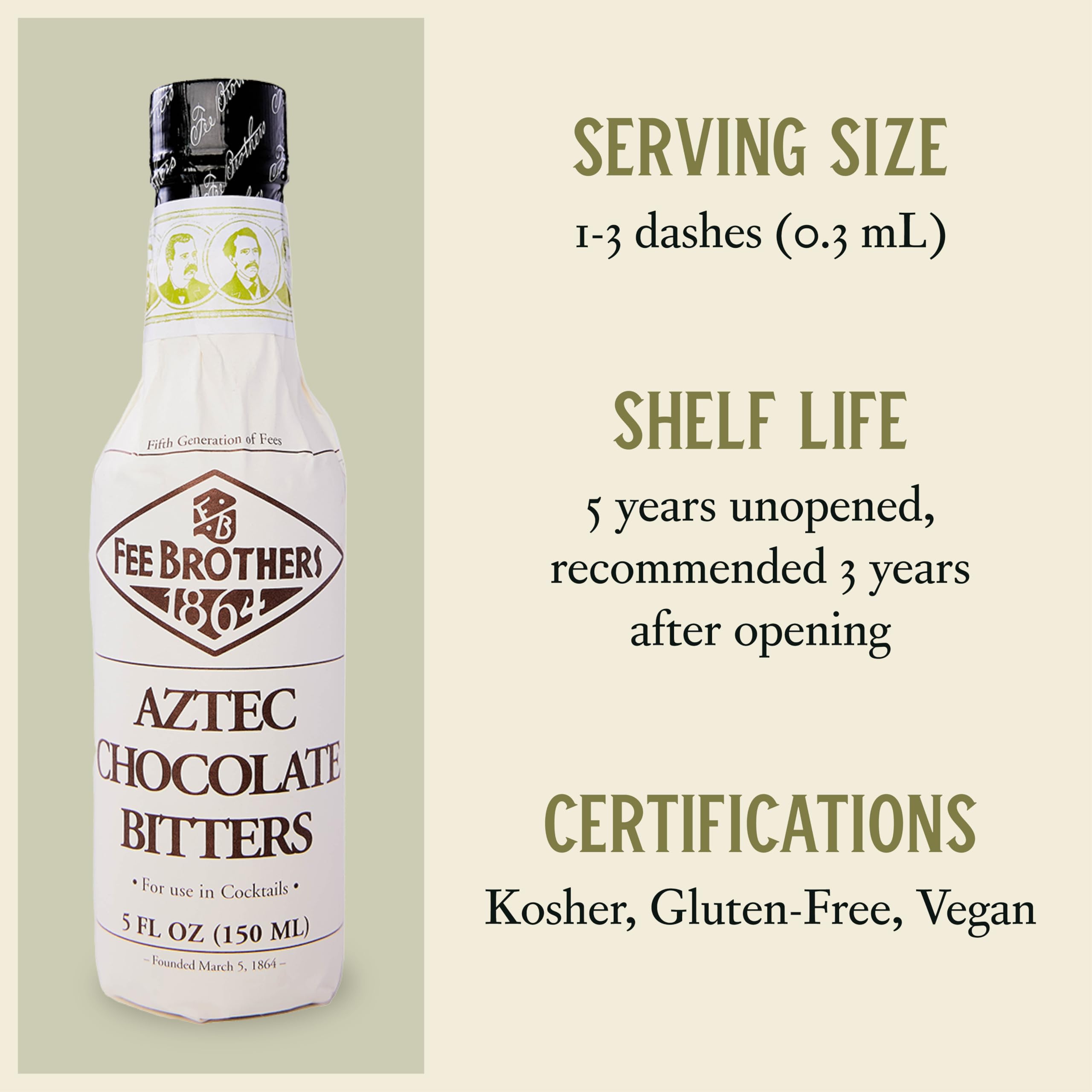 Fee Brothers Aztec Chocolate Cocktail Bitters