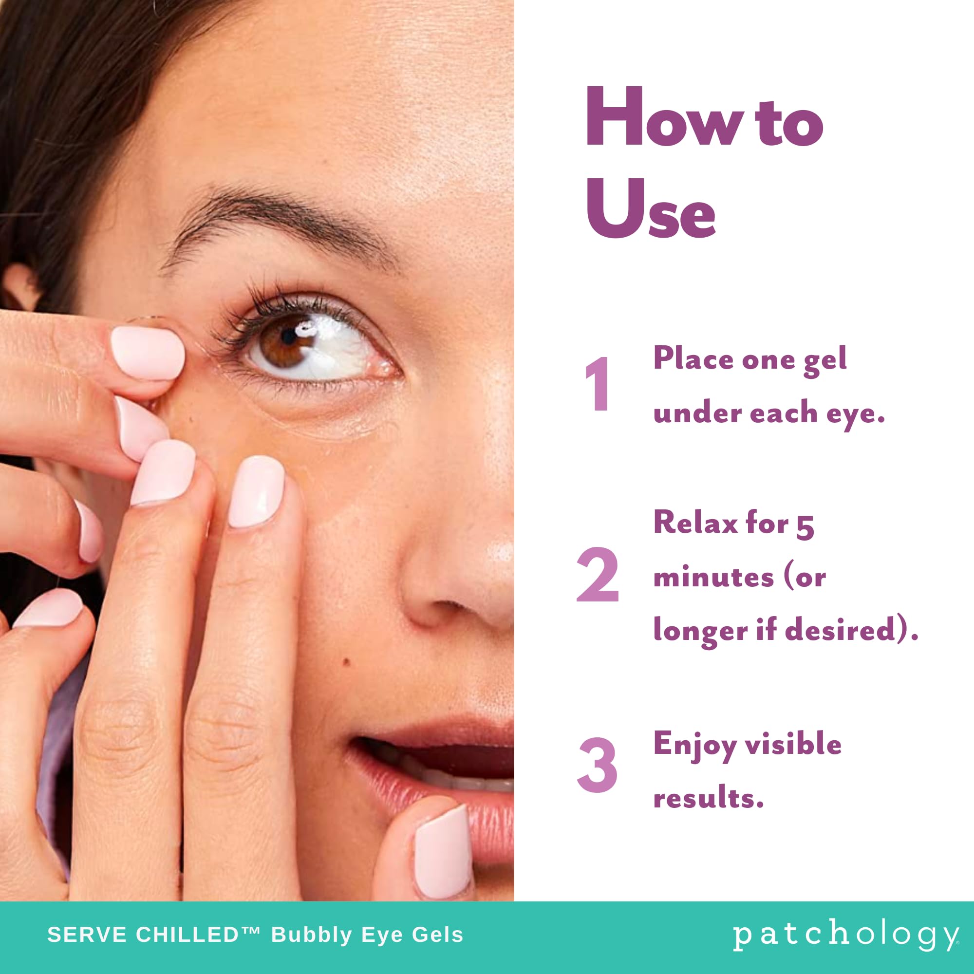 Patchology Serve Chilled Bubbly Eye Gels