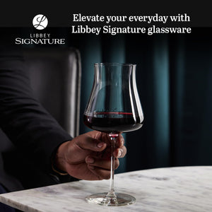 Libbey Signature Stratford Wine Glasses Set of 4