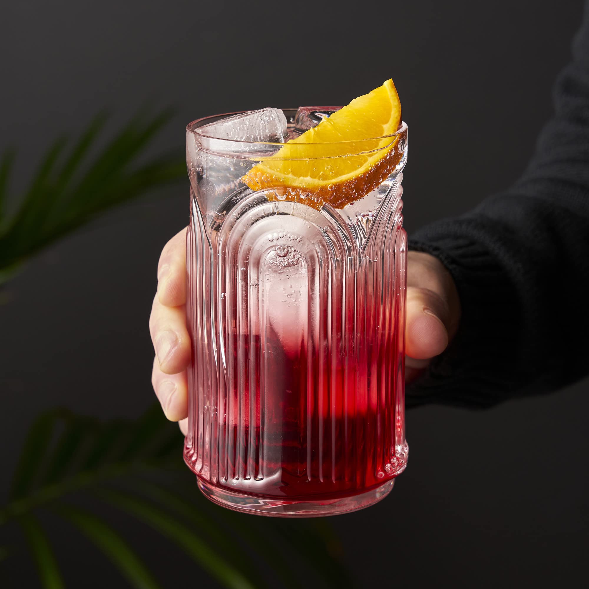 Viski Beau Highball Glasses - Set of 4