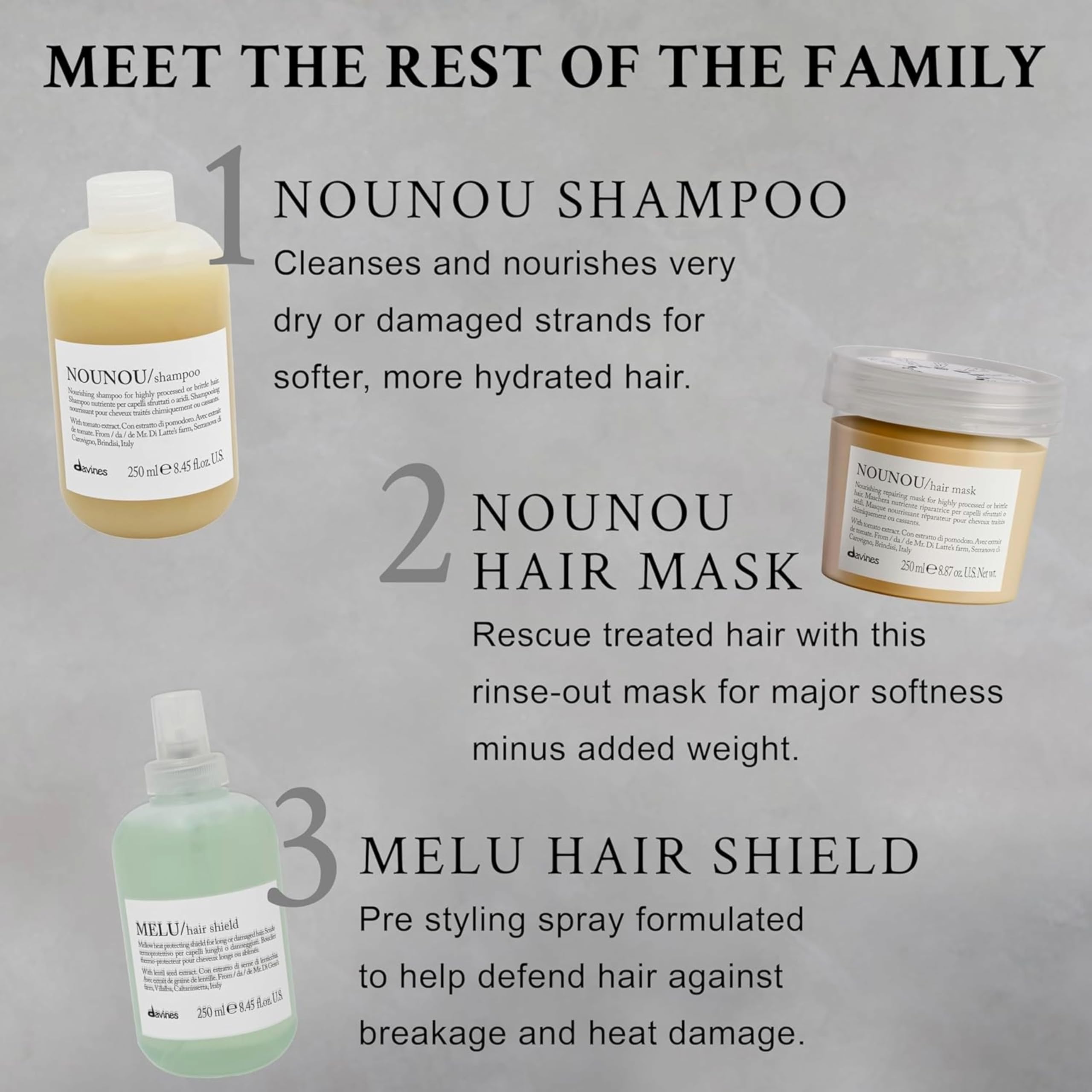 Davines NOUNOU Shampoo