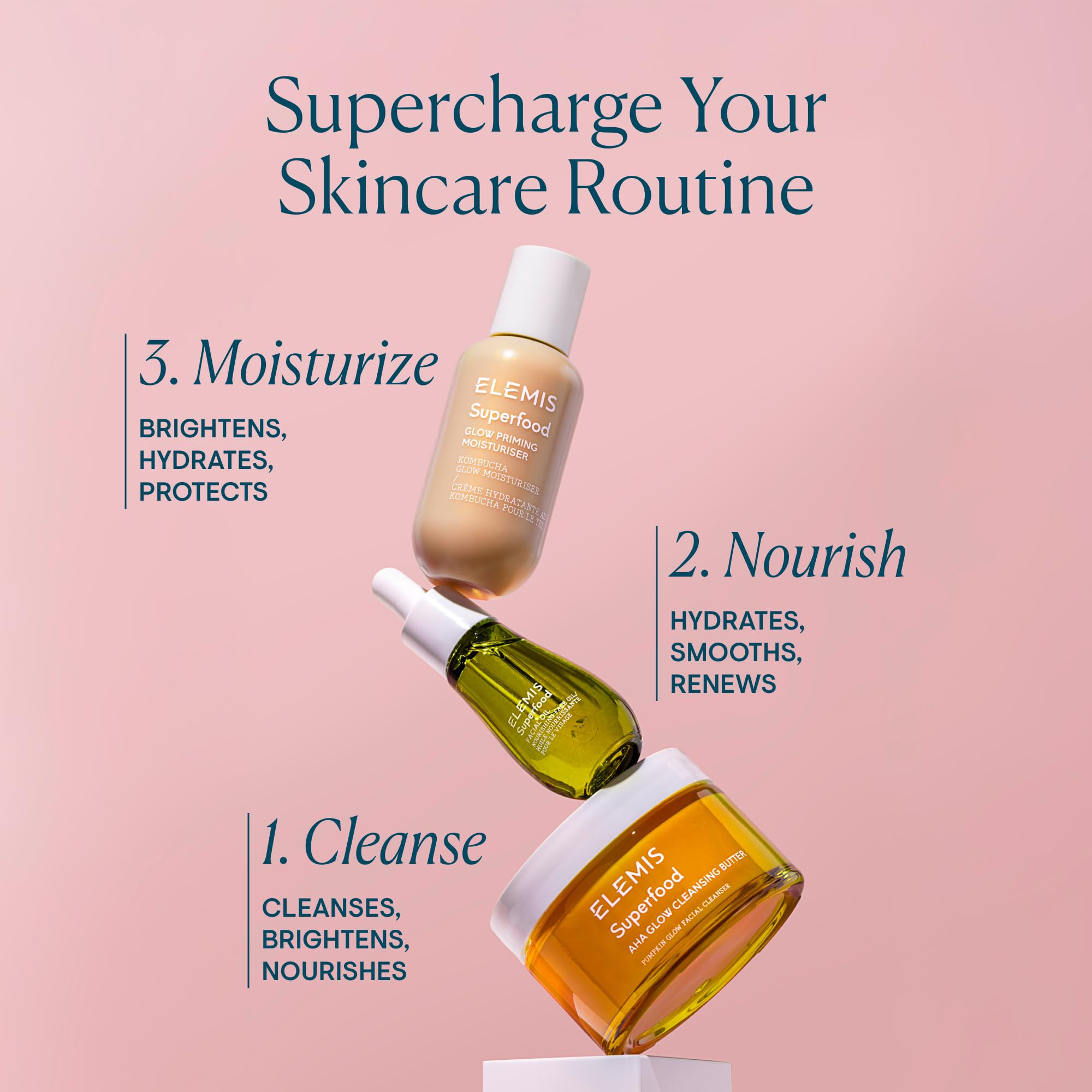 ELEMIS Superfood AHA Glow Cleansing Butter