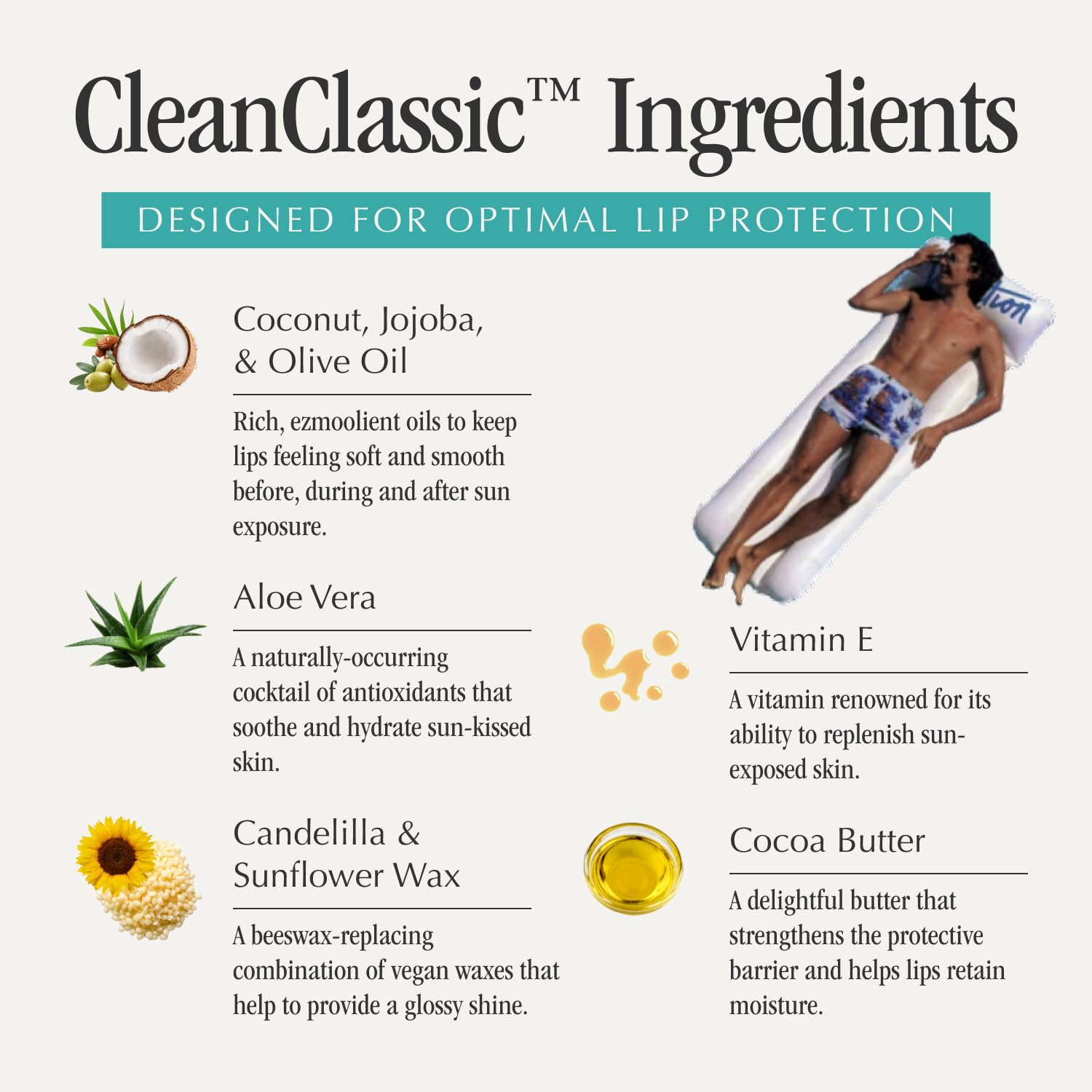 Vacation Strawberry Jello Salad SPF 30 Lip Balm