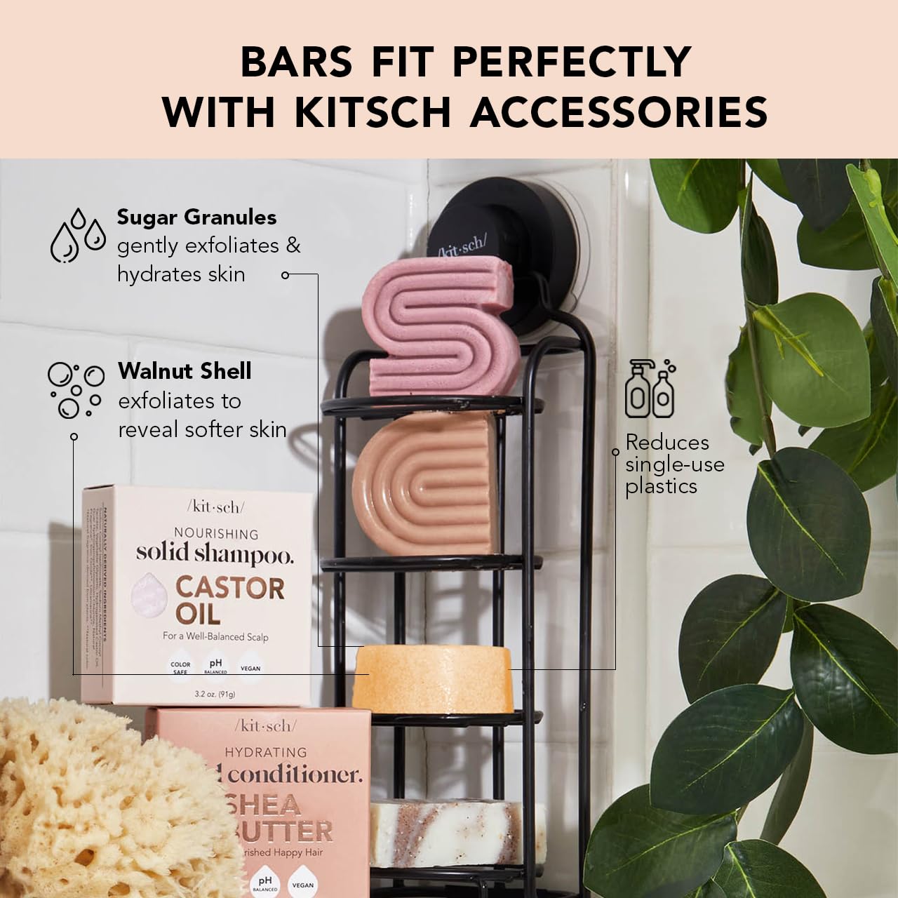 Kitsch Exfoliating Sugar Scrub for Body