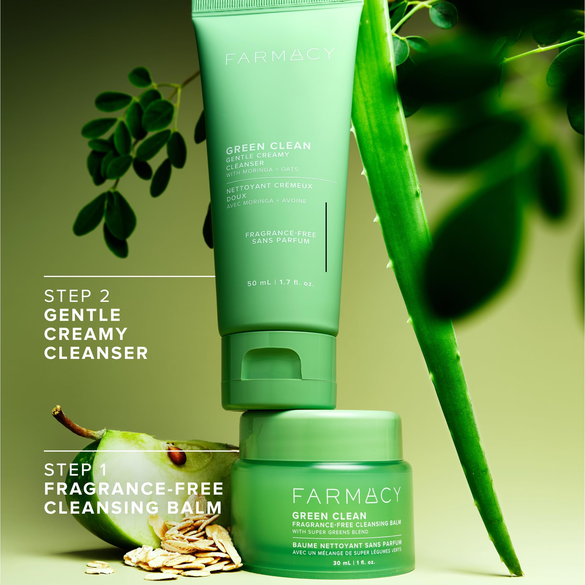 Farmacy Gentle Double Cleanse Skincare Gift Set