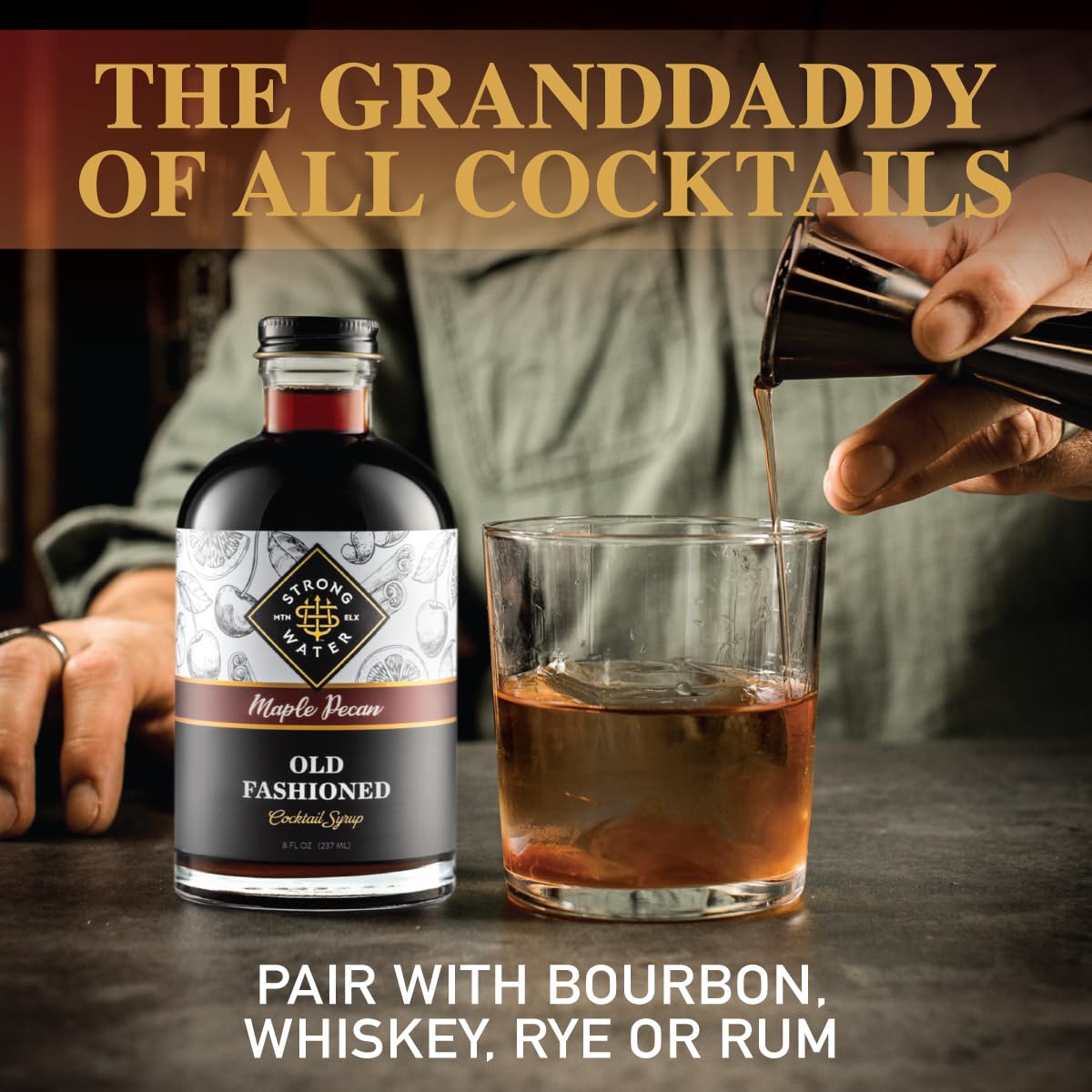 Strongwater Maple Pecan Old Fashioned Craft