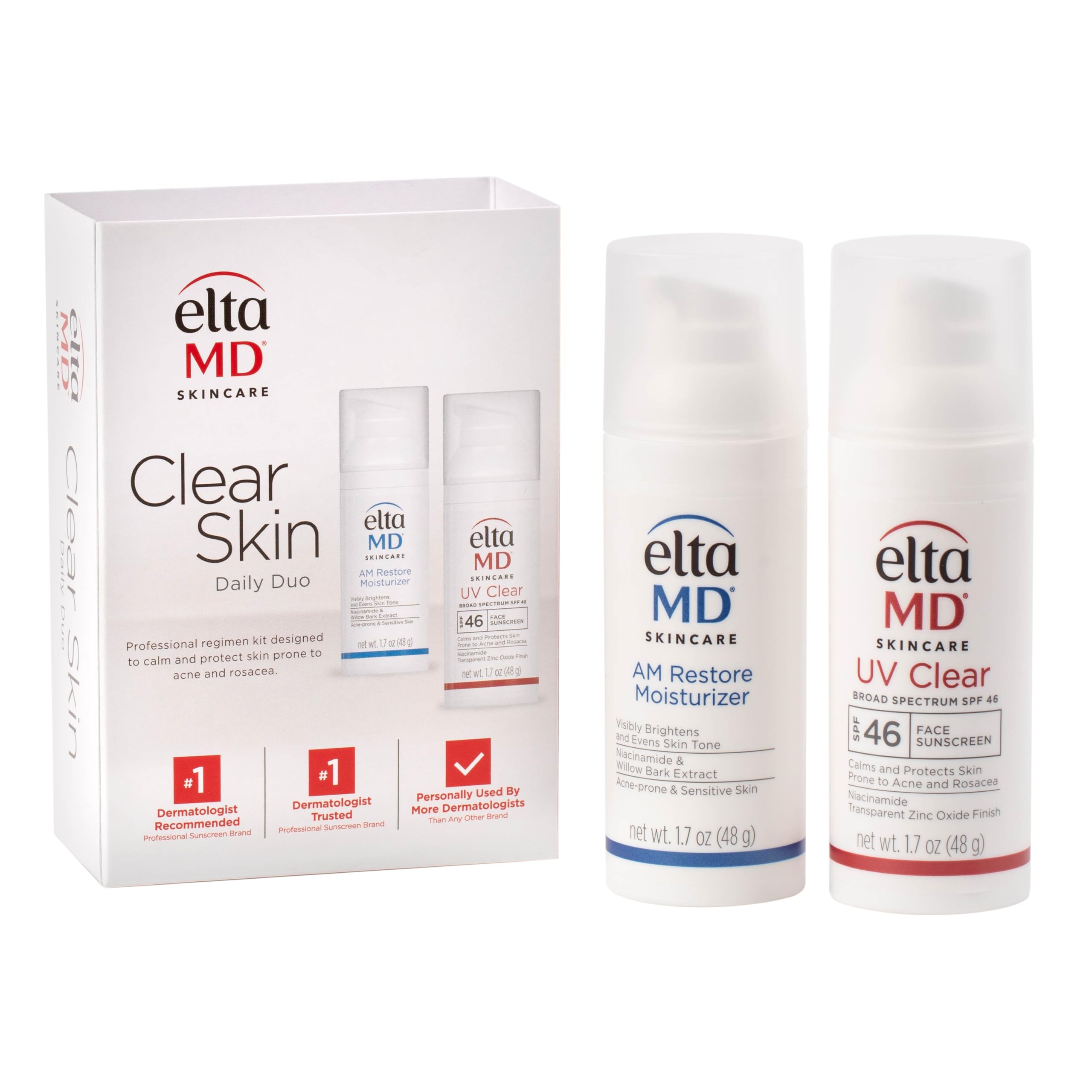 EltaMD Clear Skin Daily Duo Sensitive Skin Kit
