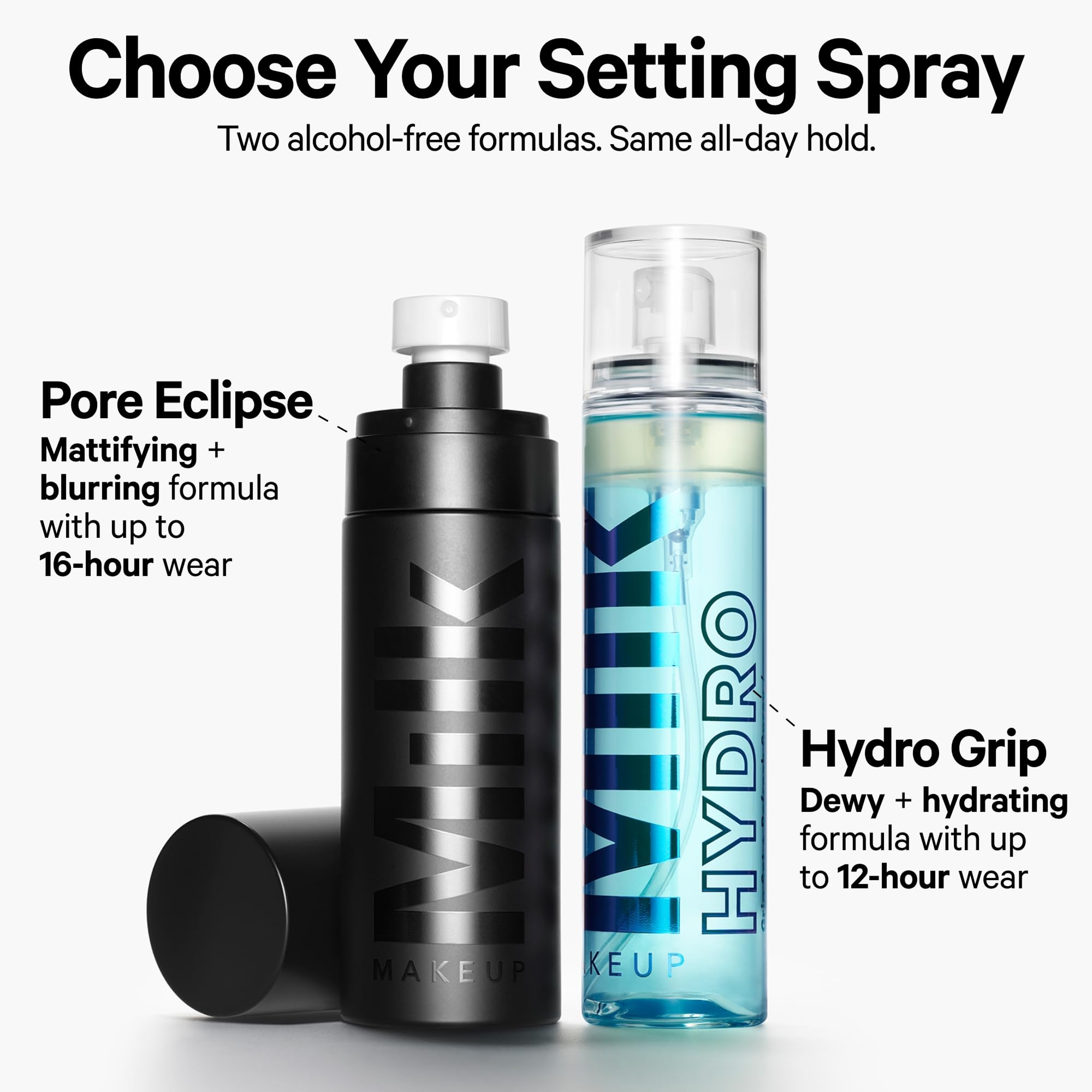 Milk Makeup Hydro Grip Set + Refresh Spray with Hyaluronic Acid