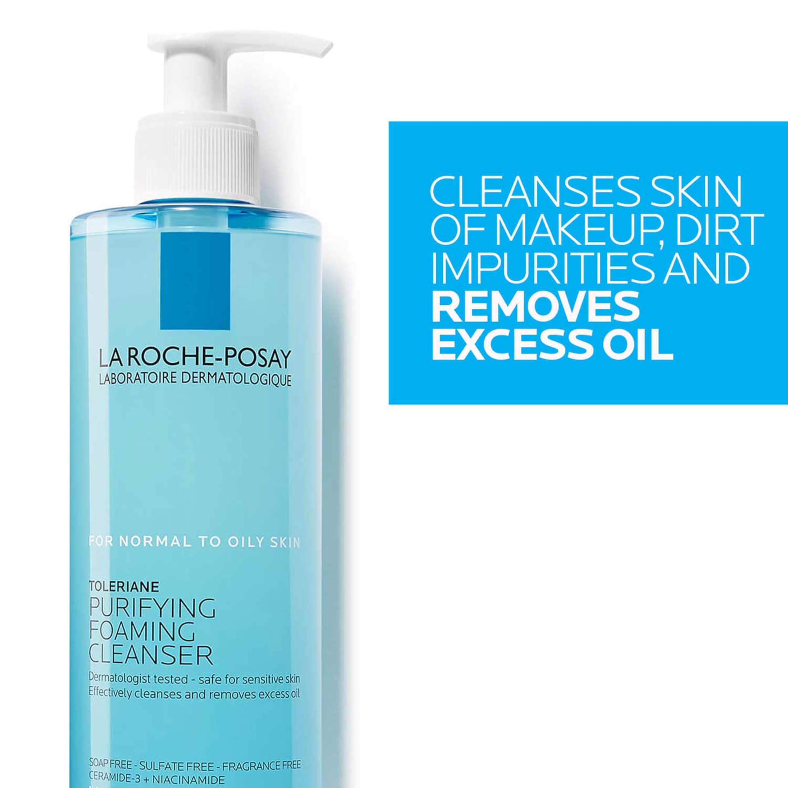 La Roche-Posay Toleriane Purifying Foaming Facial Cleanser