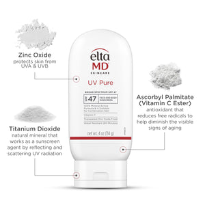EltaMD UV Pure Face and Body Sunscreen, SPF 47