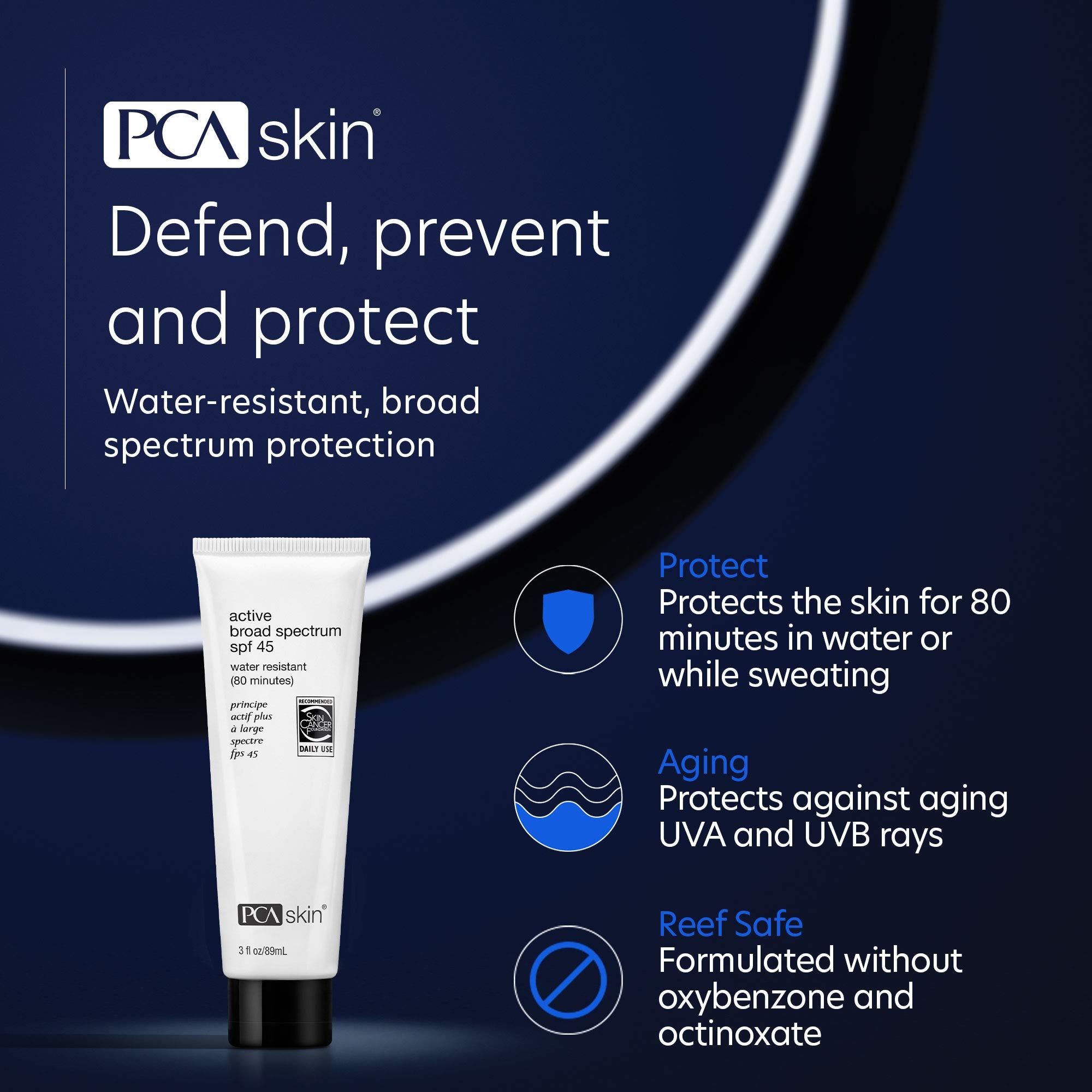 PCA SKIN Active Broad Spectrum SPF 45