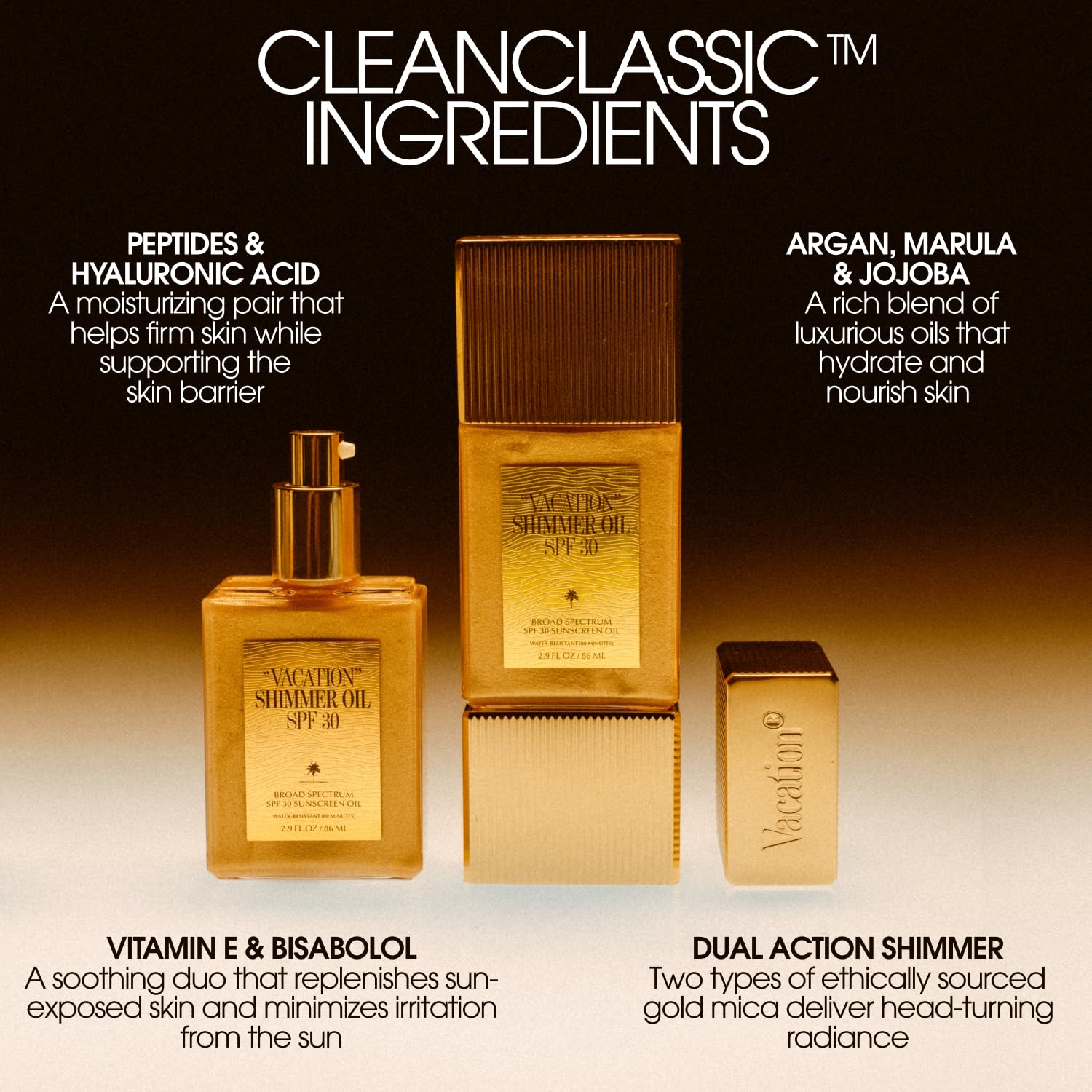 Vacation Shimmer Oil "VACATION" SPF 30