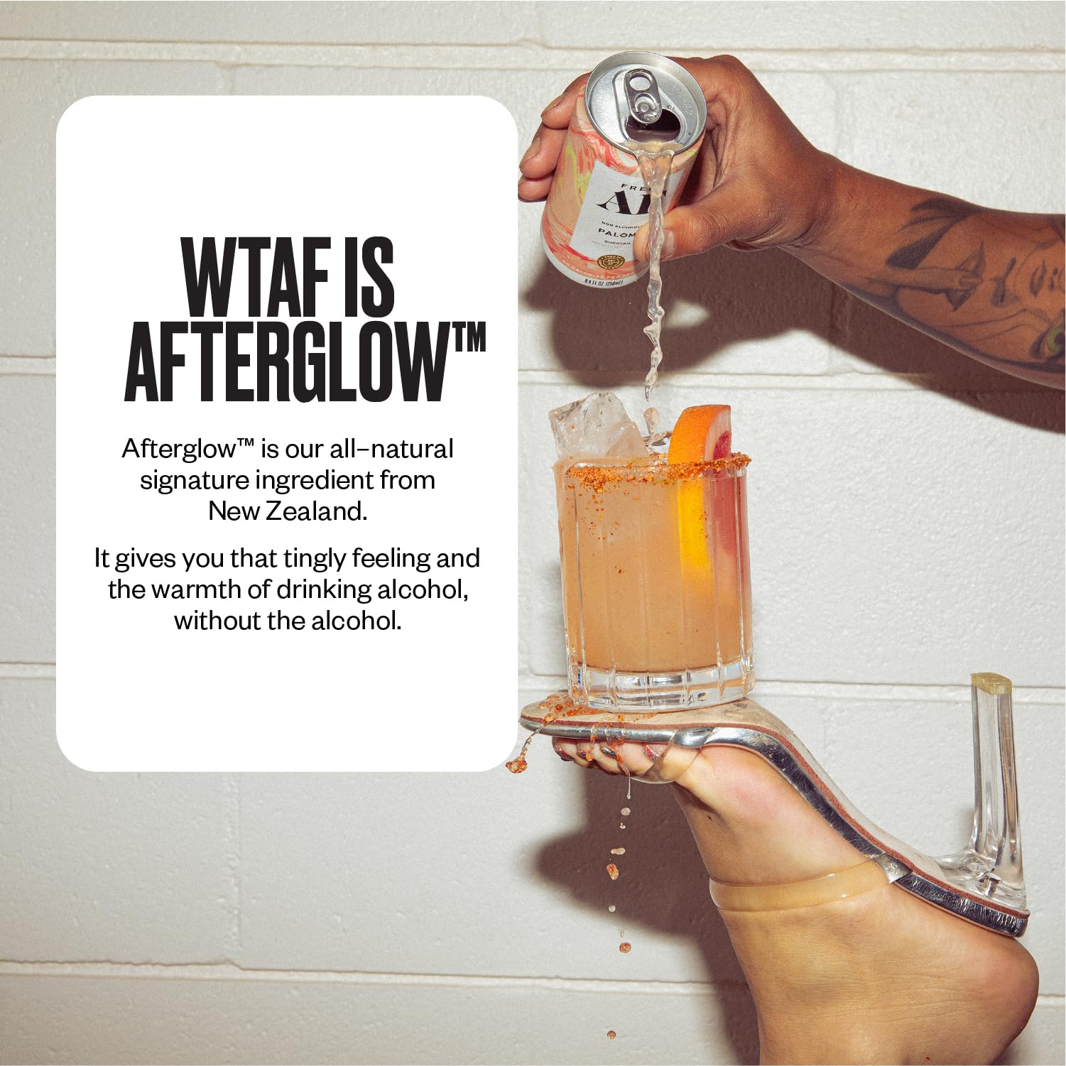 FREE AF Non-Alcoholic Drinks Vodka Spritz