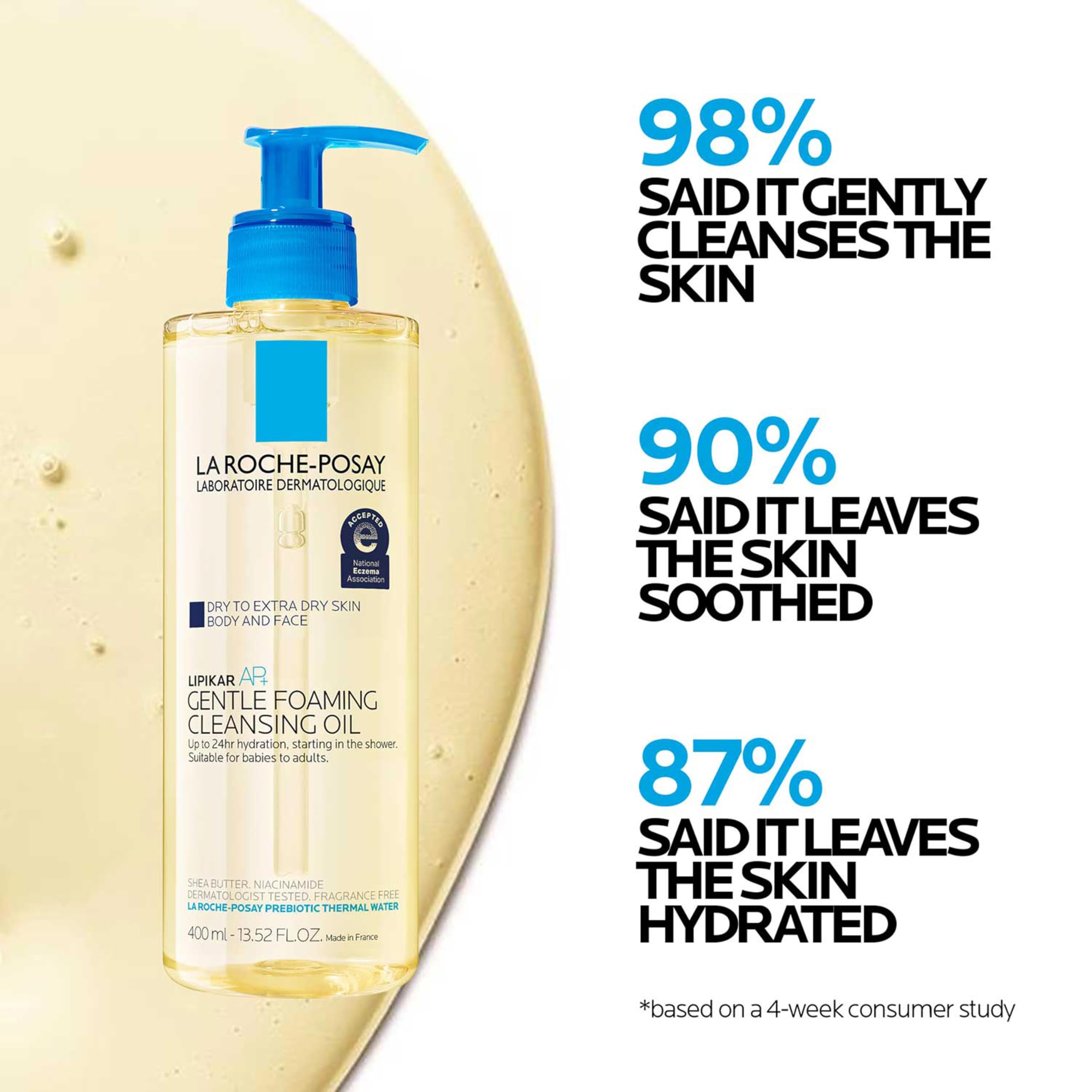 La Roche-Posay Lipikar AP+ Gentle Foaming Cleansing Oil