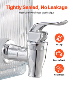 VEVOR 0.8 Gallon Drink Dispensers