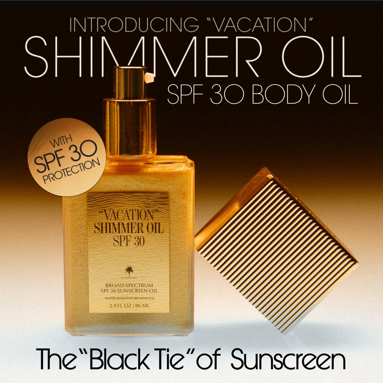 Vacation Shimmer Oil "VACATION" SPF 30