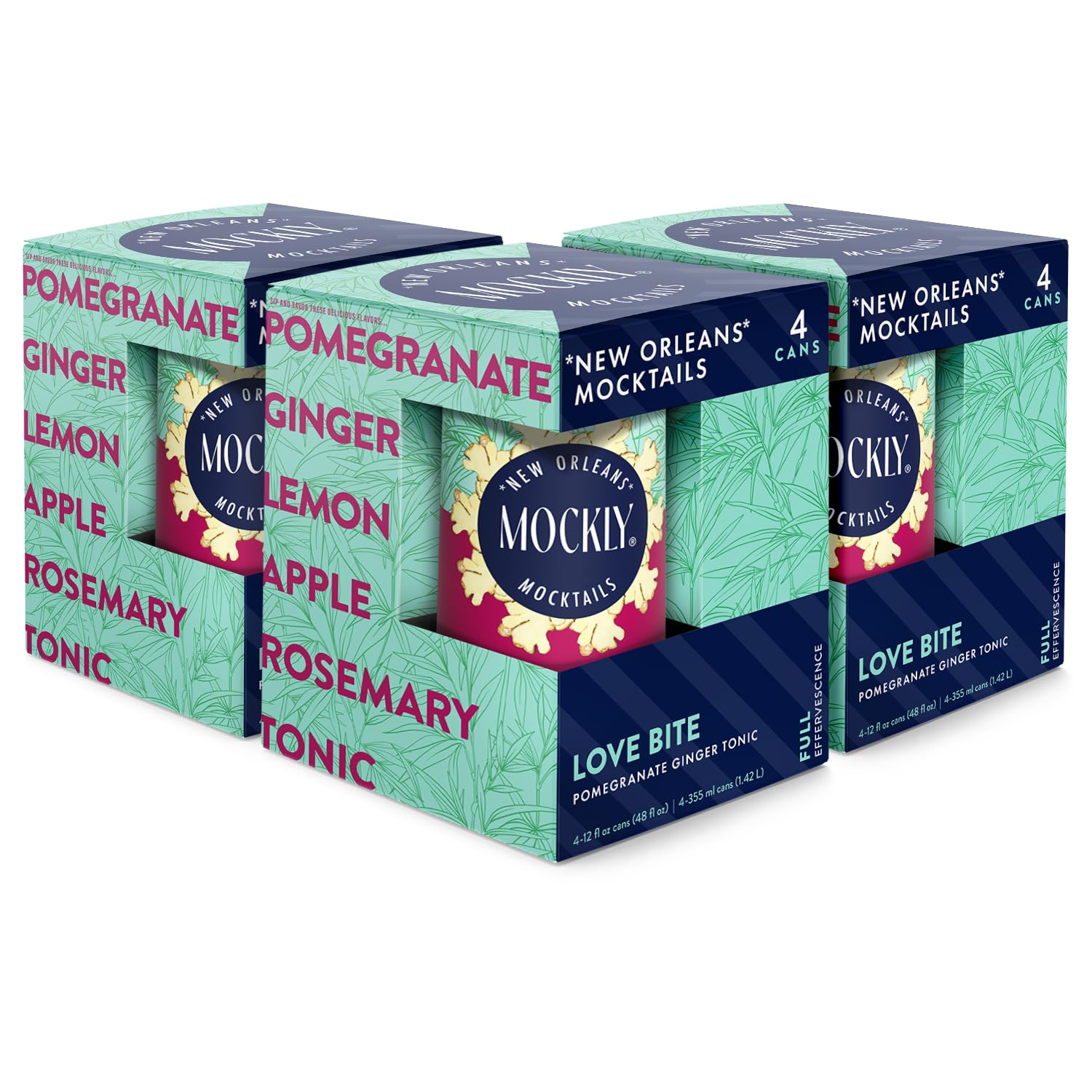 Mockly Booze-Free Cocktail Love Bite 12 Pack
