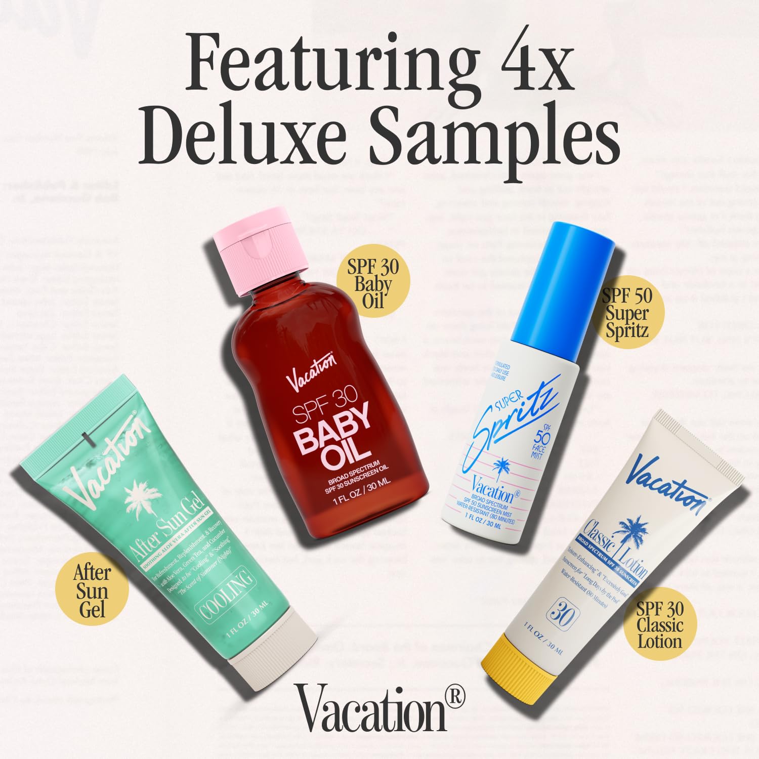 VACATION Sun Belt Sampler Kit