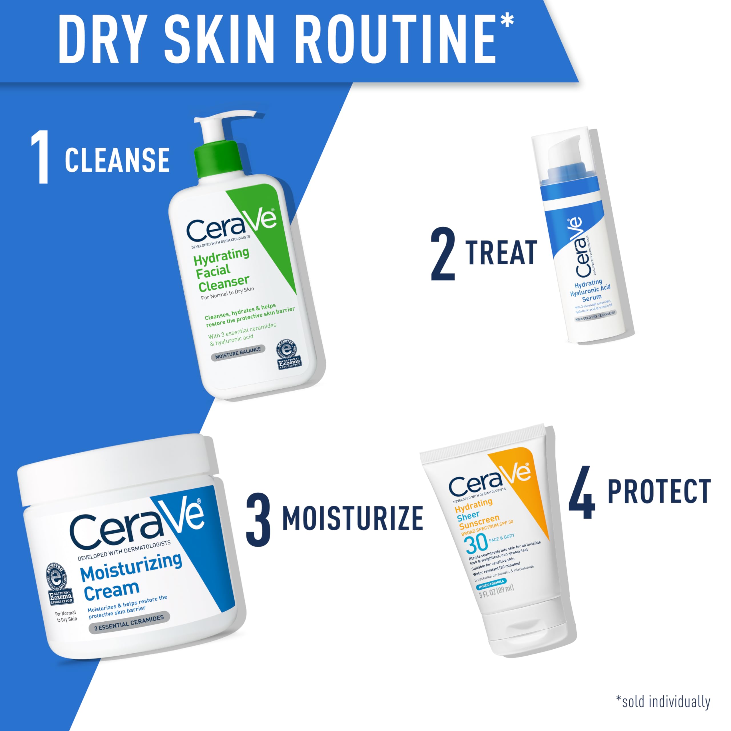 CeraVe Moisturizing Cream, Body and Face Moisturizer