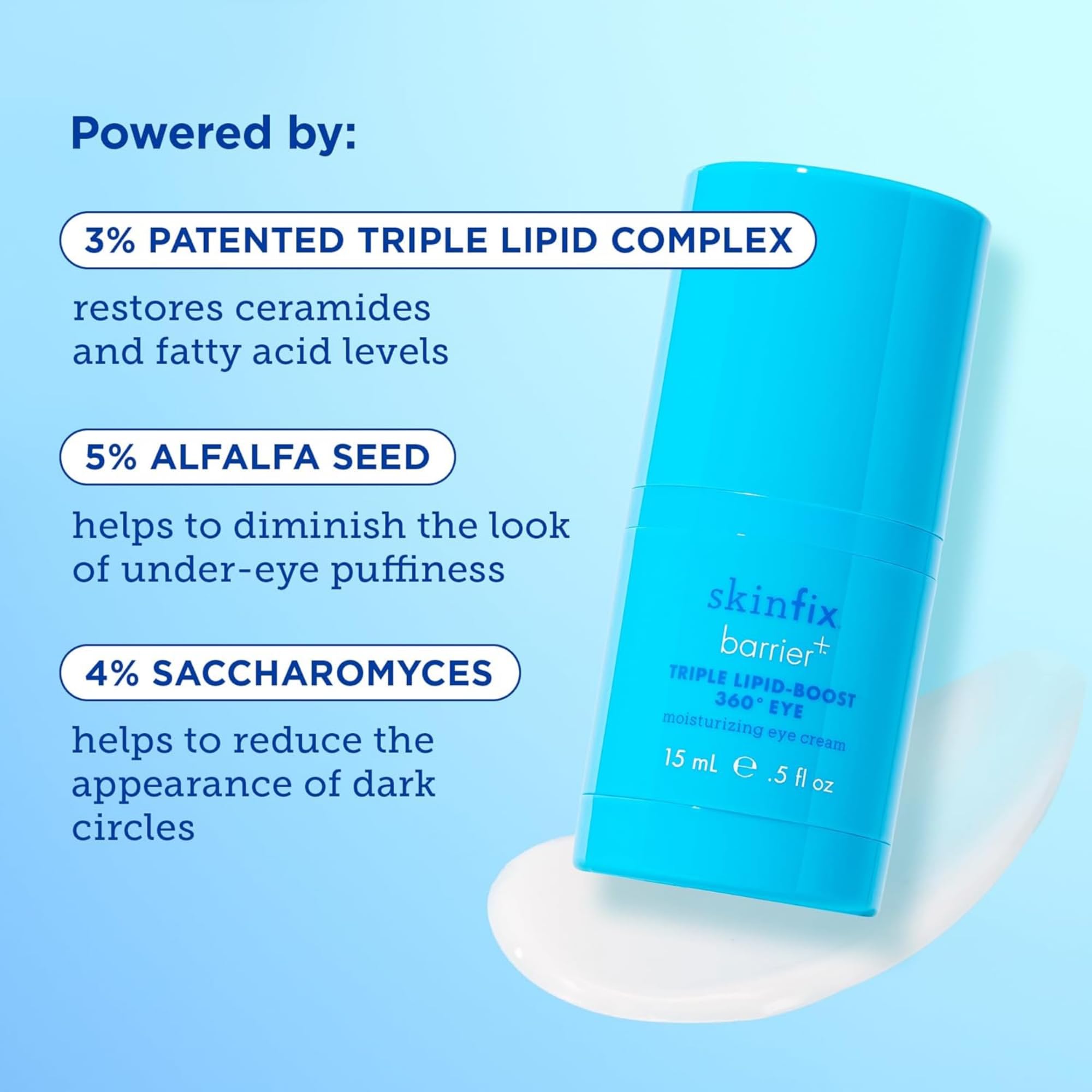 Skinfix Barrier+ Triple Lipid-Peptide Cream & Barrier+ Triple Lipid-Boost 360 Eye