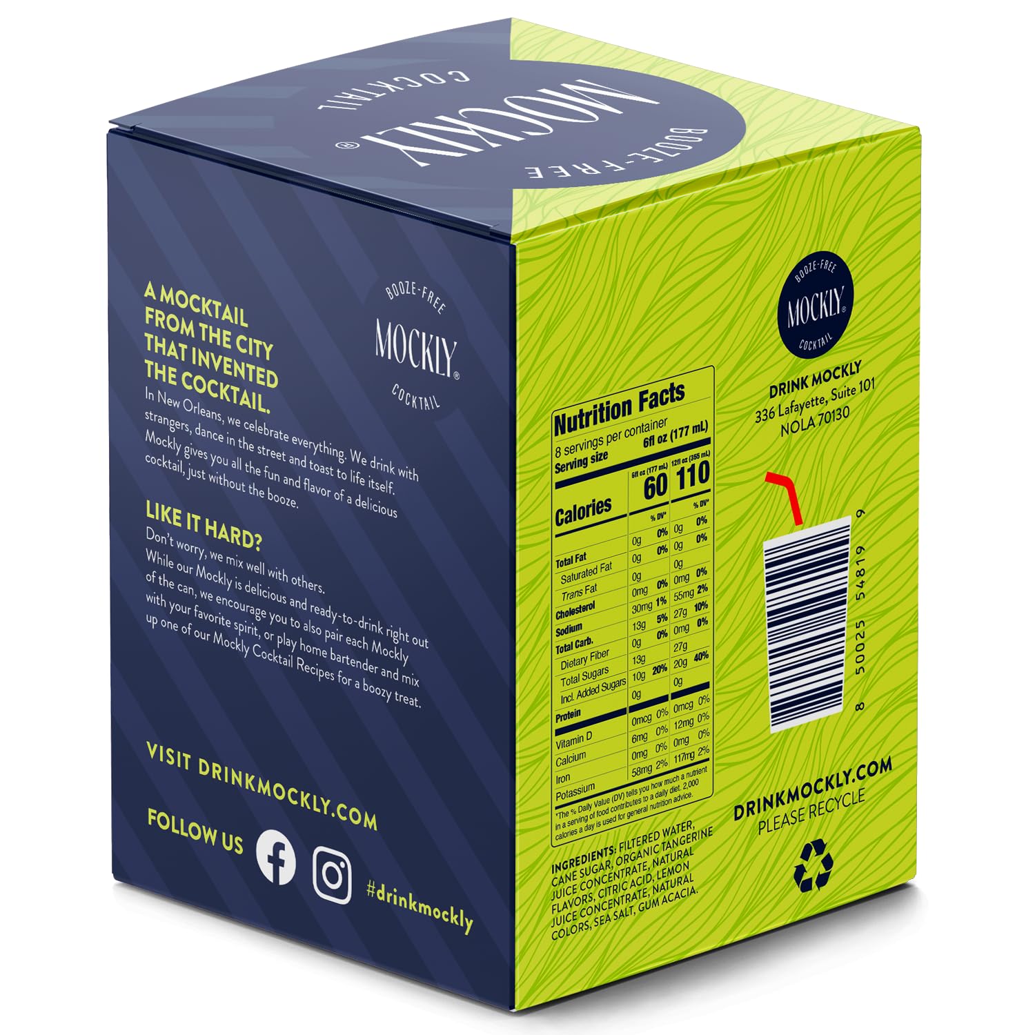 Mockly Eye Opener Booze-Free Cocktail