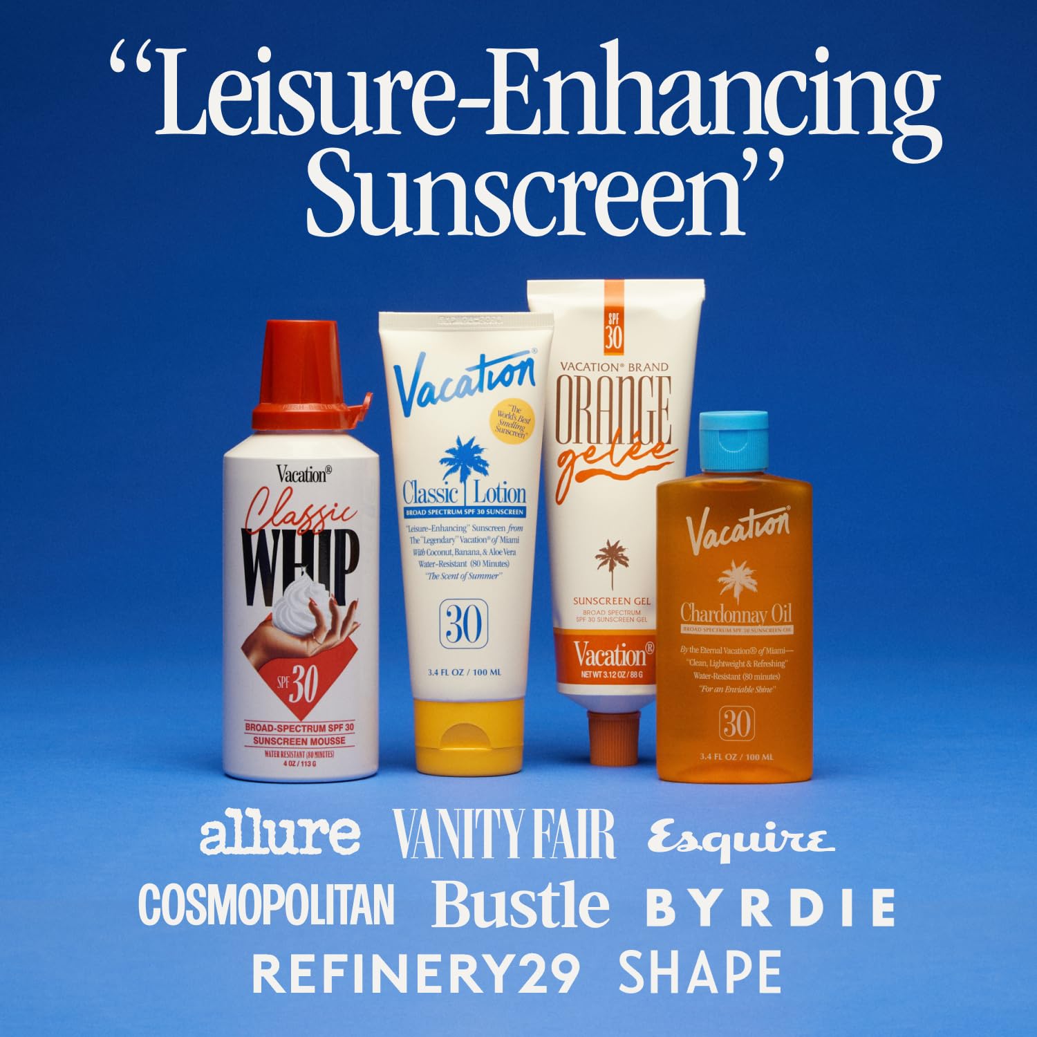 Vacation Orange Gelée SPF 30 Gel & Tube Key Bundle