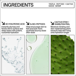 Youth To The People Triple Peptide + Oasis Face Serum