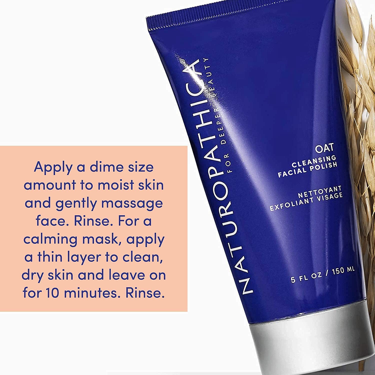 Naturopathica Oat Cleansing Facial Polish and Manuka Honey Cleansing Balm