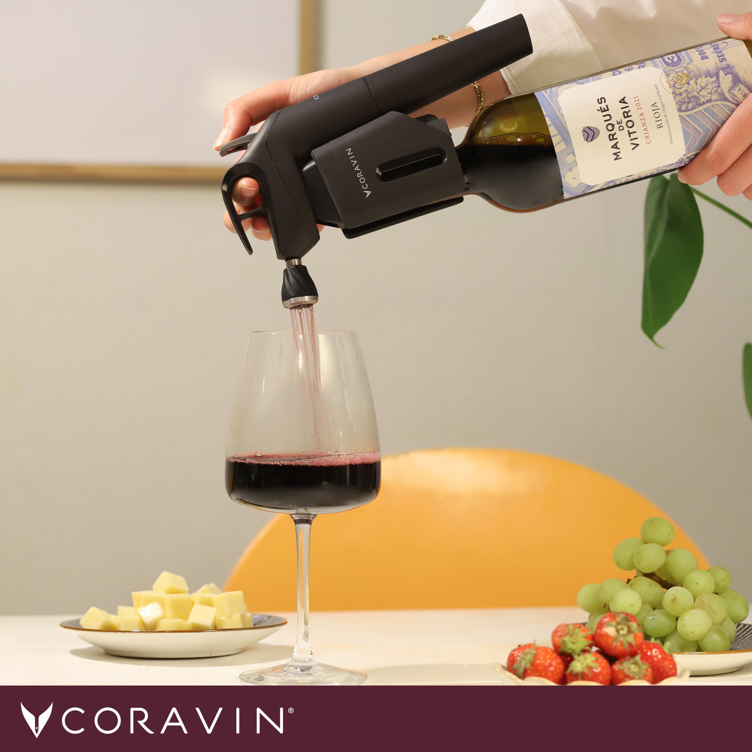Coravin Timeless Three Plus Wine Preservation System- Black