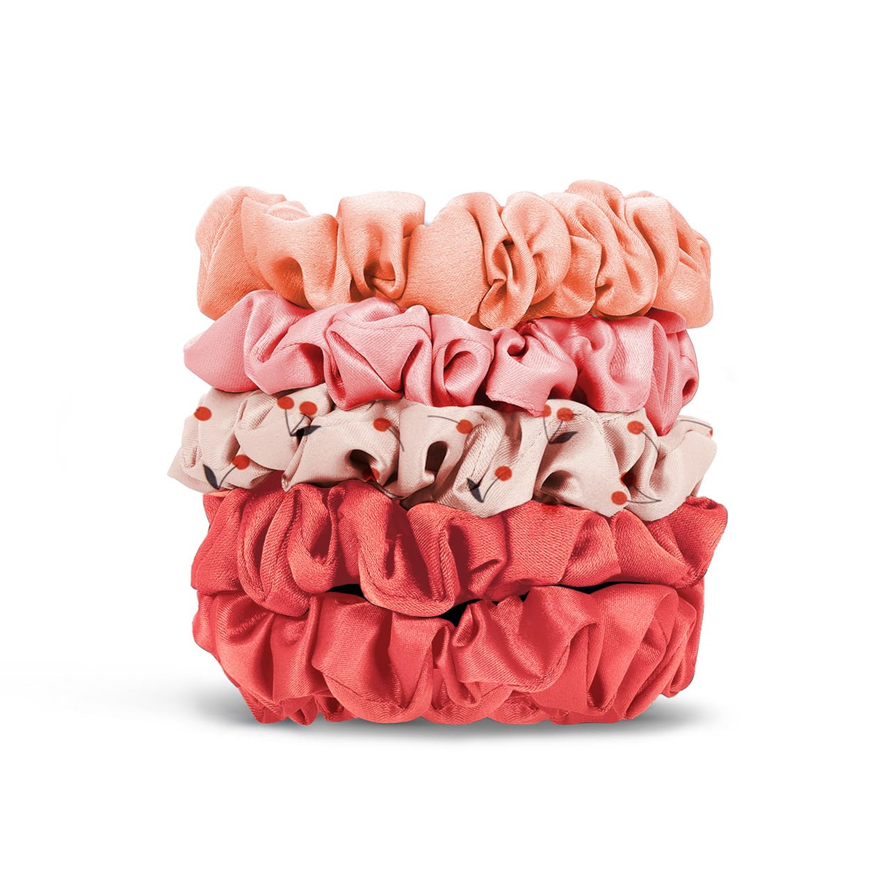 Kitsch Satin Scrunchies for Women - No Crease Hair Ties
