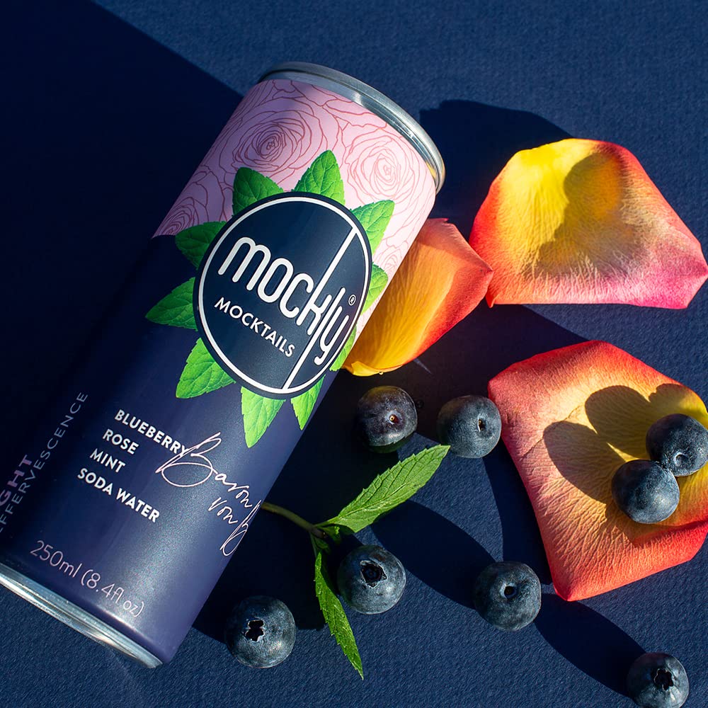 Mockly Baron von Blue Booze-Free Cocktail