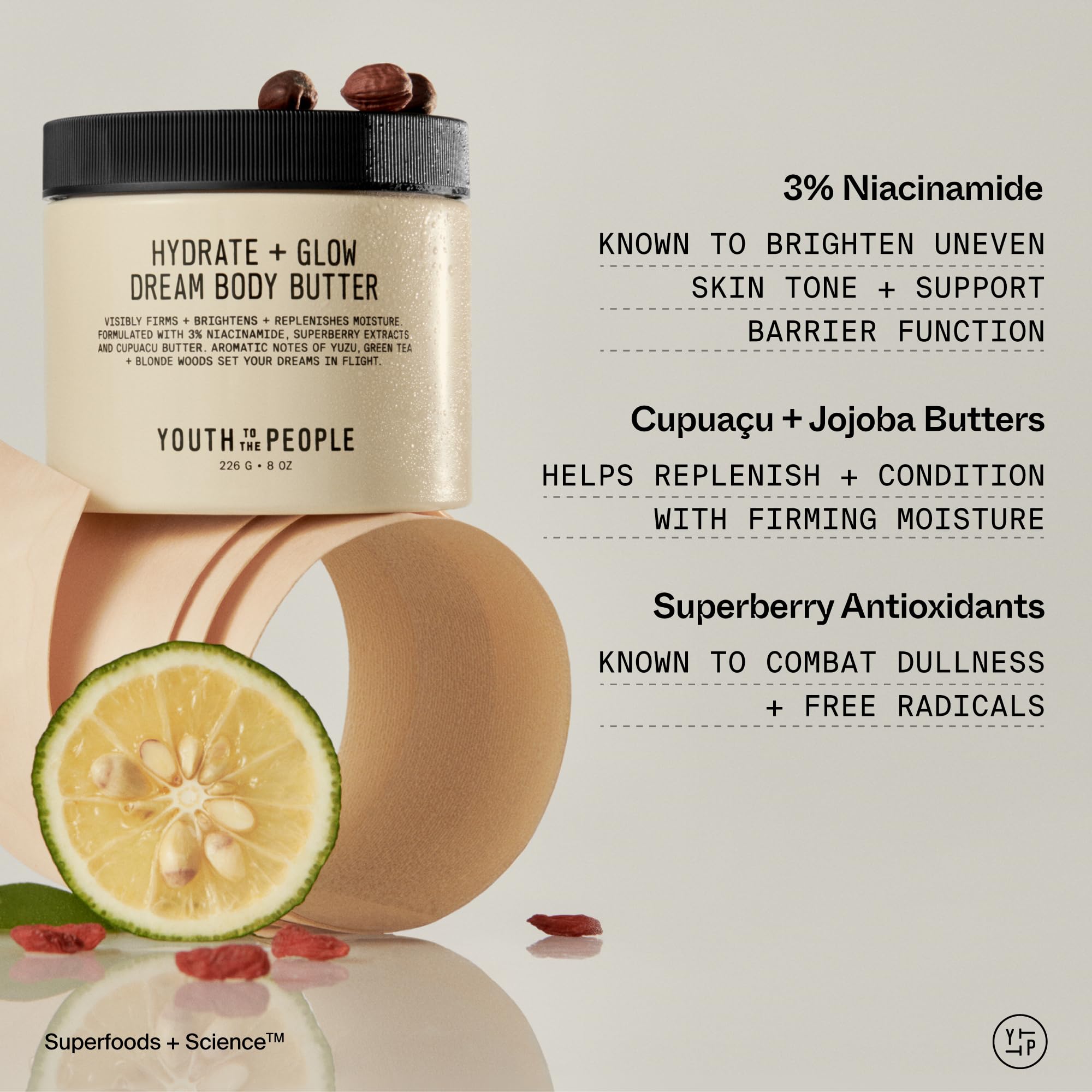 Youth To The People Superberry Hydrate + Glow Dream Body Butter