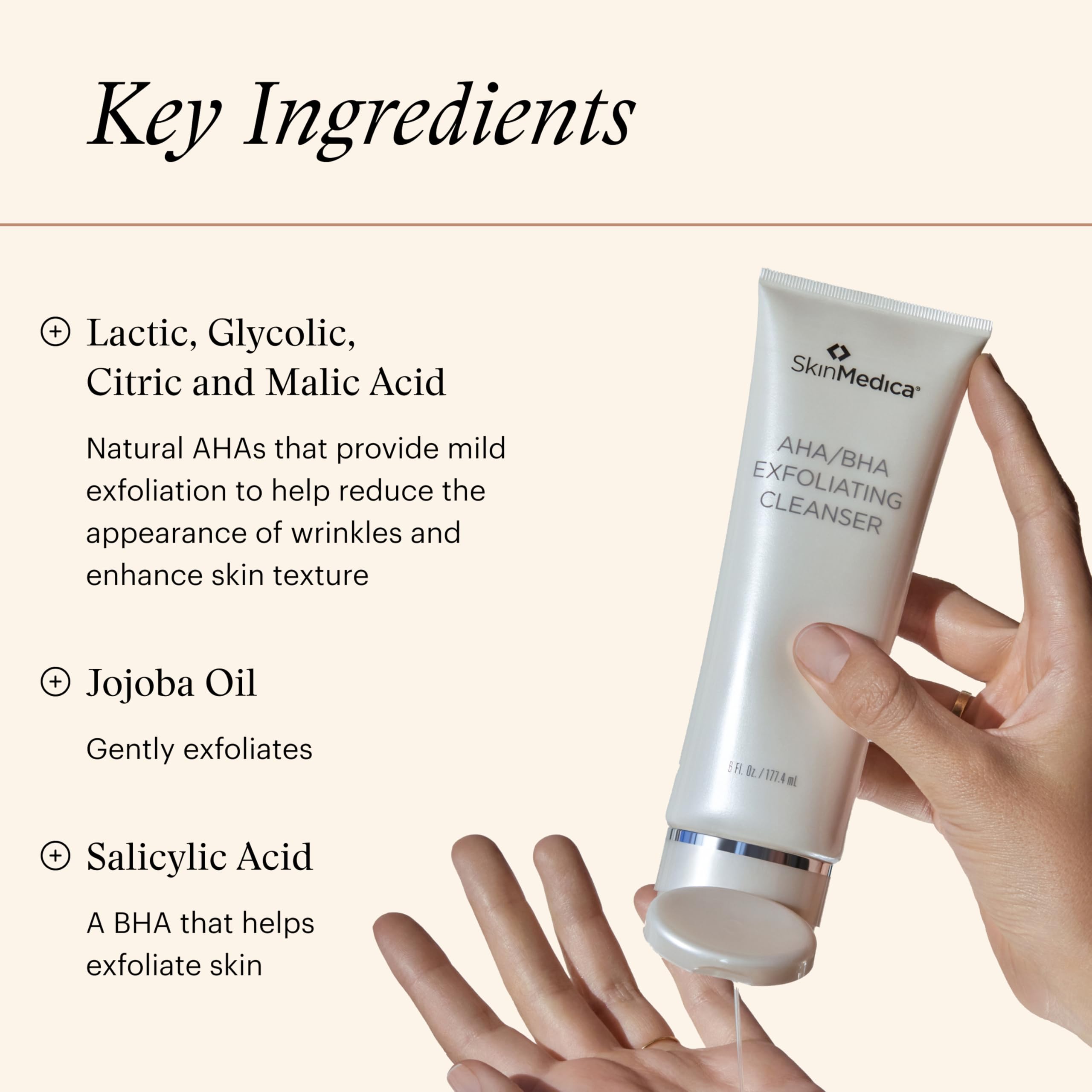 SkinMedica AHA/BHA Exfoliating Face Wash