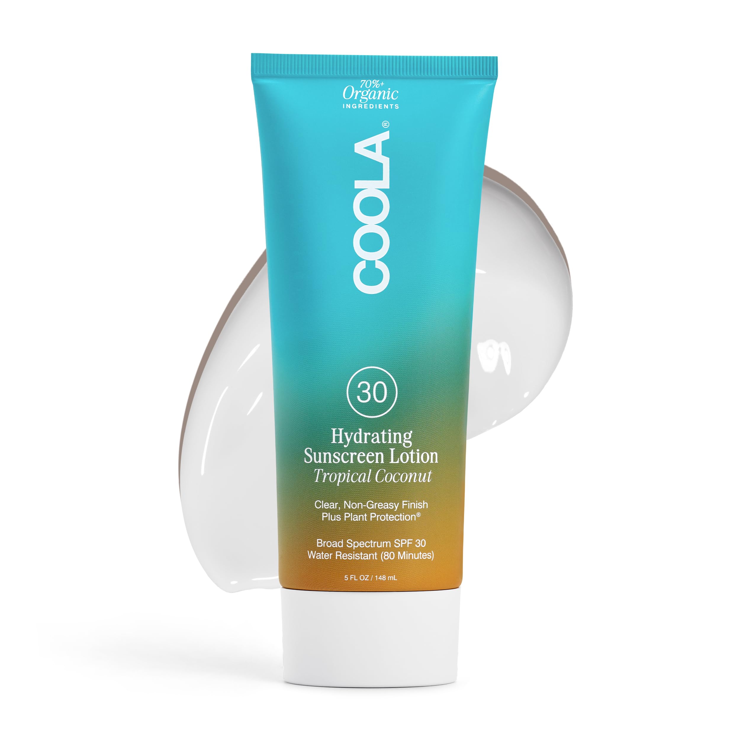 COOLA Organic Sunscreen SPF 30 Sunblock Body Lotion