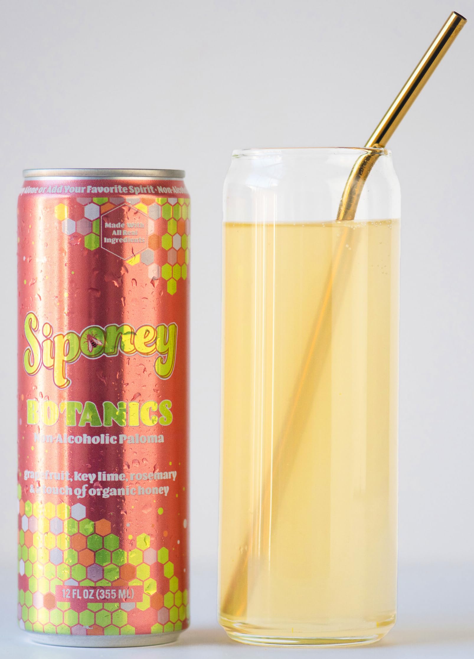 Siponey Botanics Non-Alcoholic Paloma Cocktail