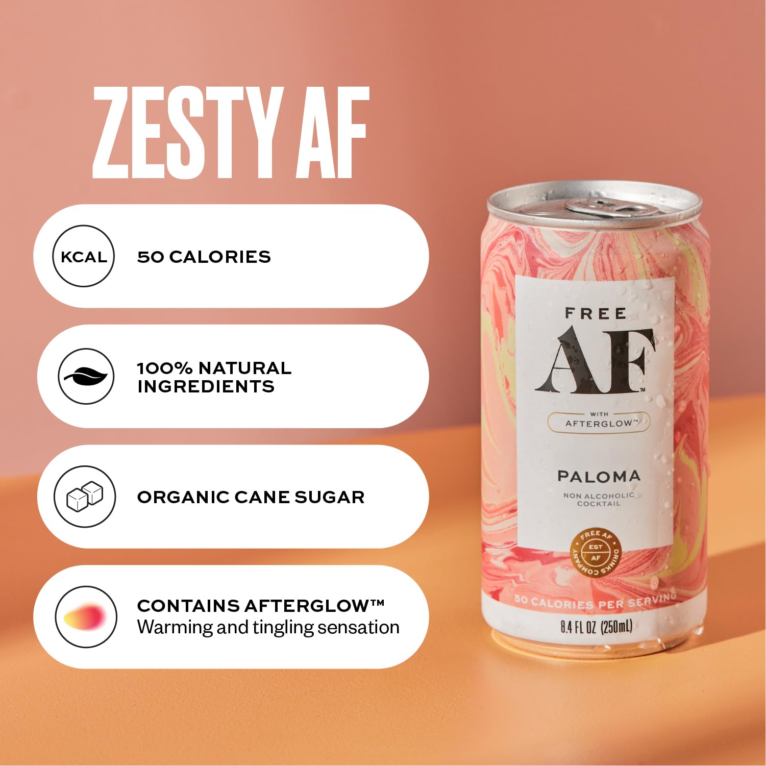 FREE AF Non-Alcoholic Drinks Paloma