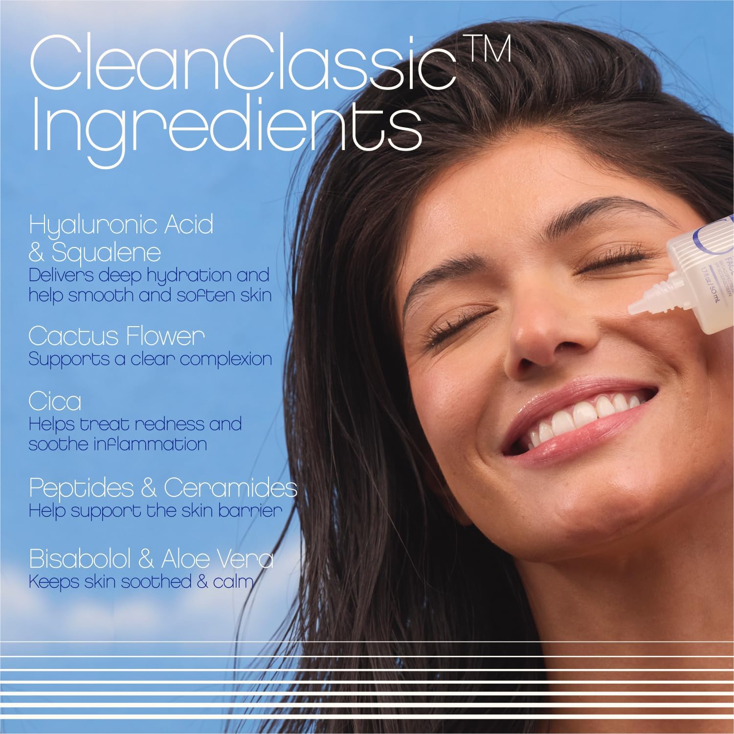 Vacation Crystal SPF 50 Face Gel