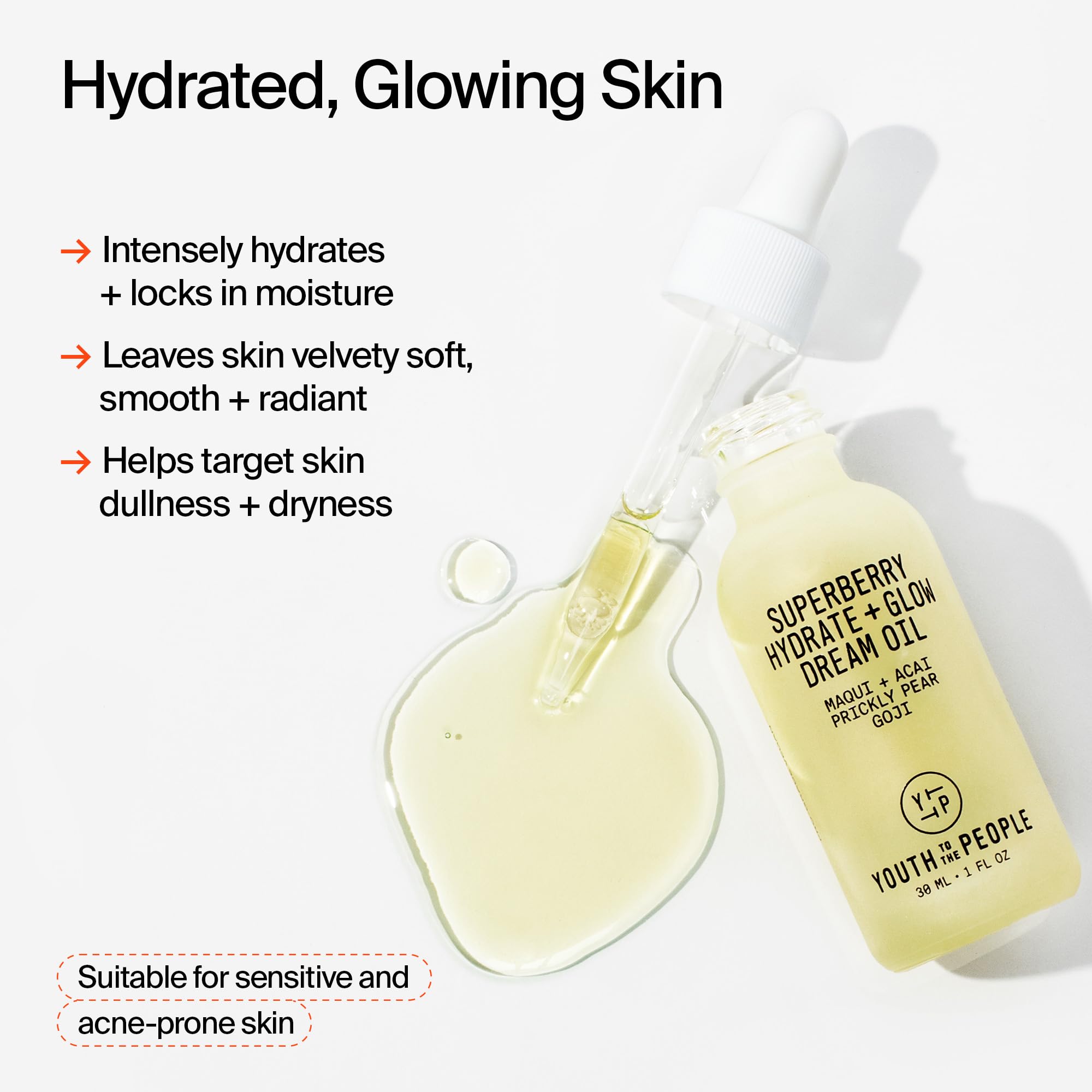 Youth To The People Superberry Hydrate + Glow Dream Face Oil