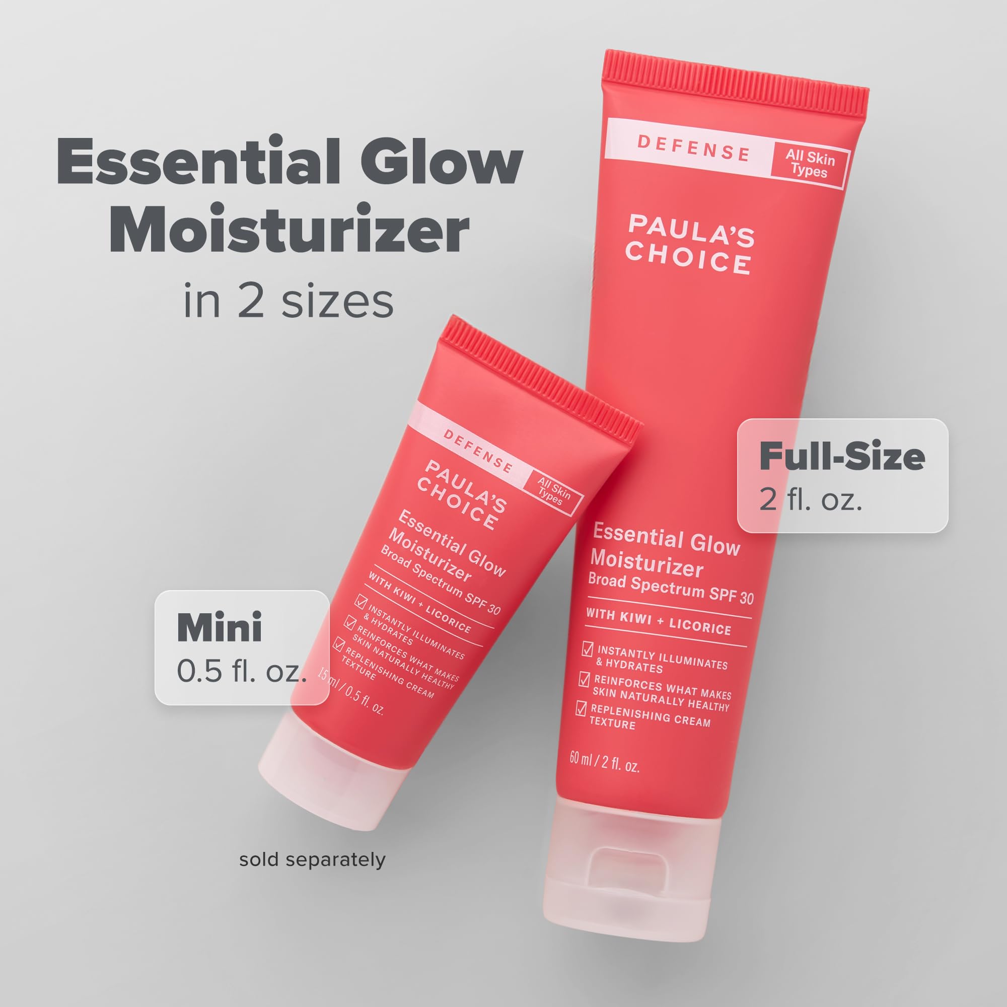 Paula's Choice DEFENSE Essential Glow Mineral Moisturizer SPF 30
