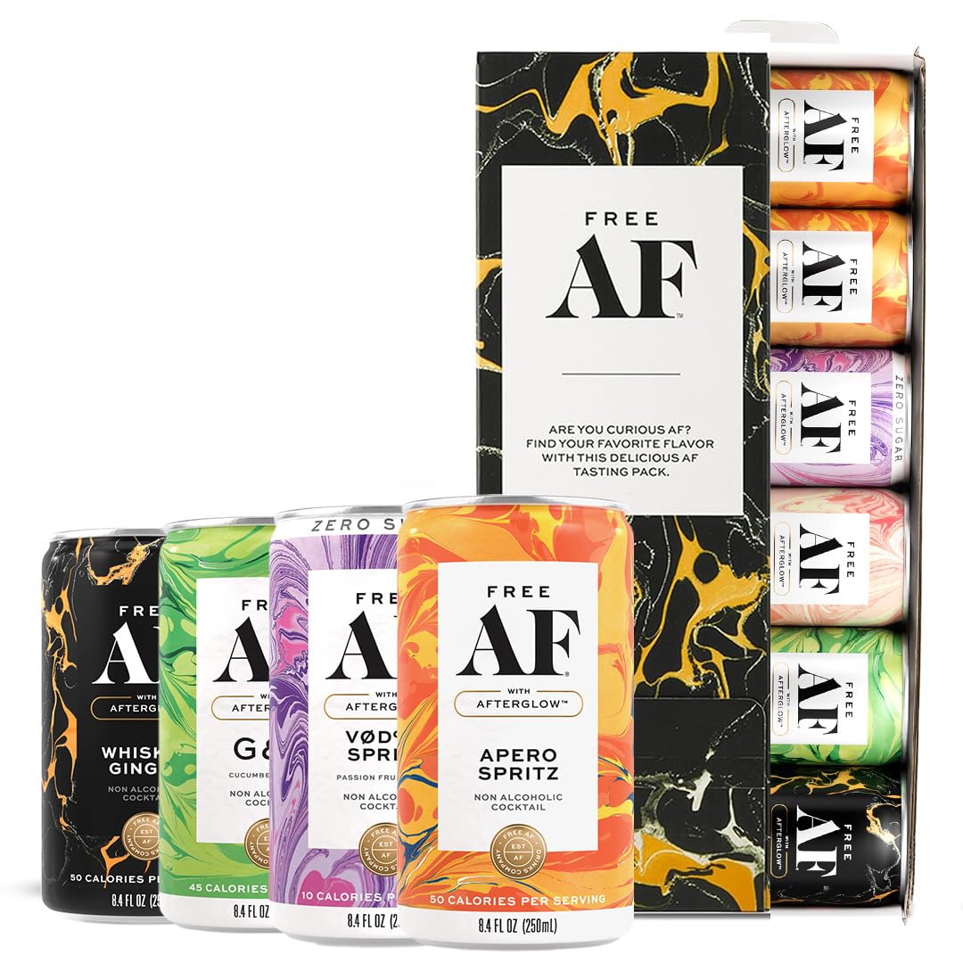 FREE AF Non-Alcoholic Drinks Tasting Pack