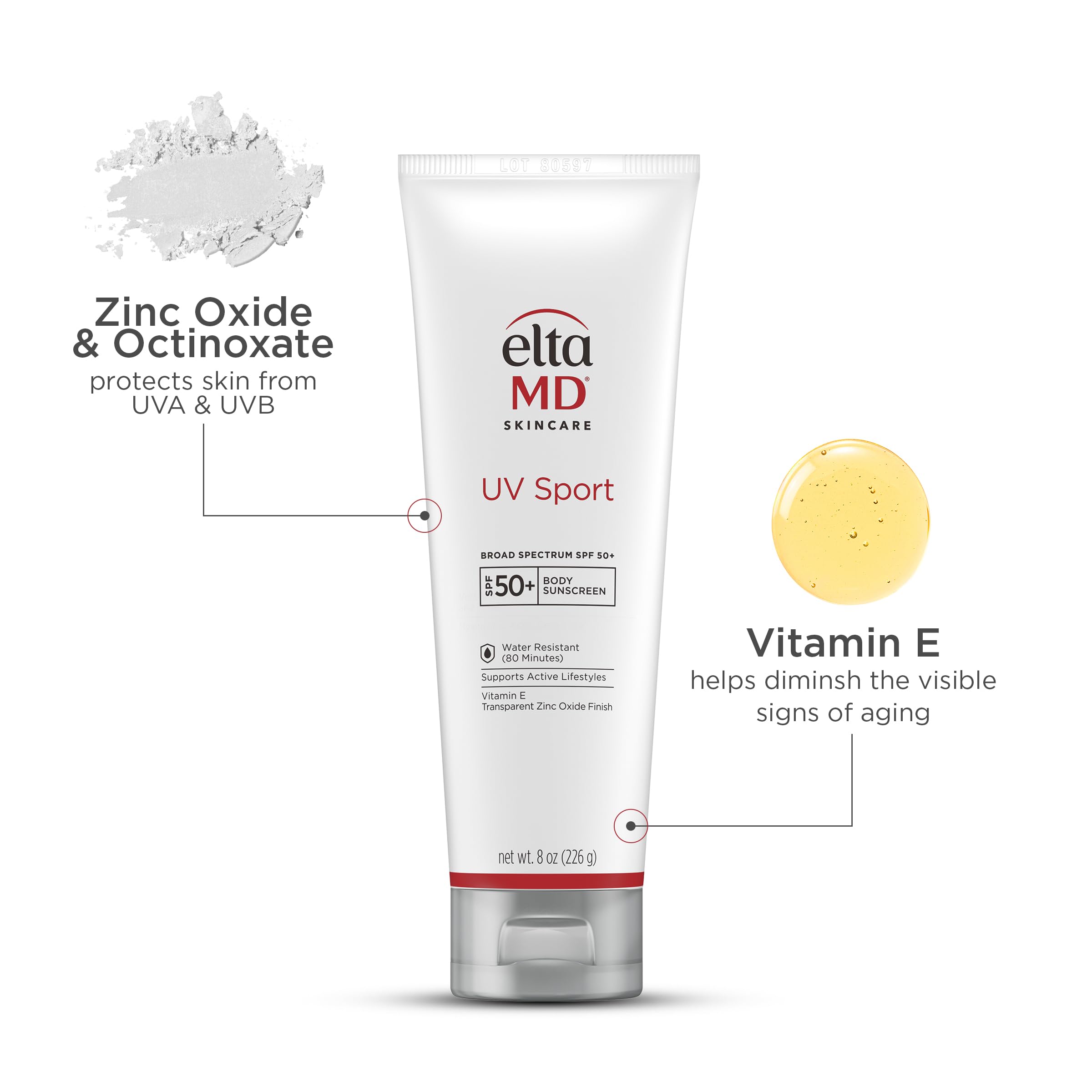 EltaMD UV Sport Sunscreen Lotion SPF 50