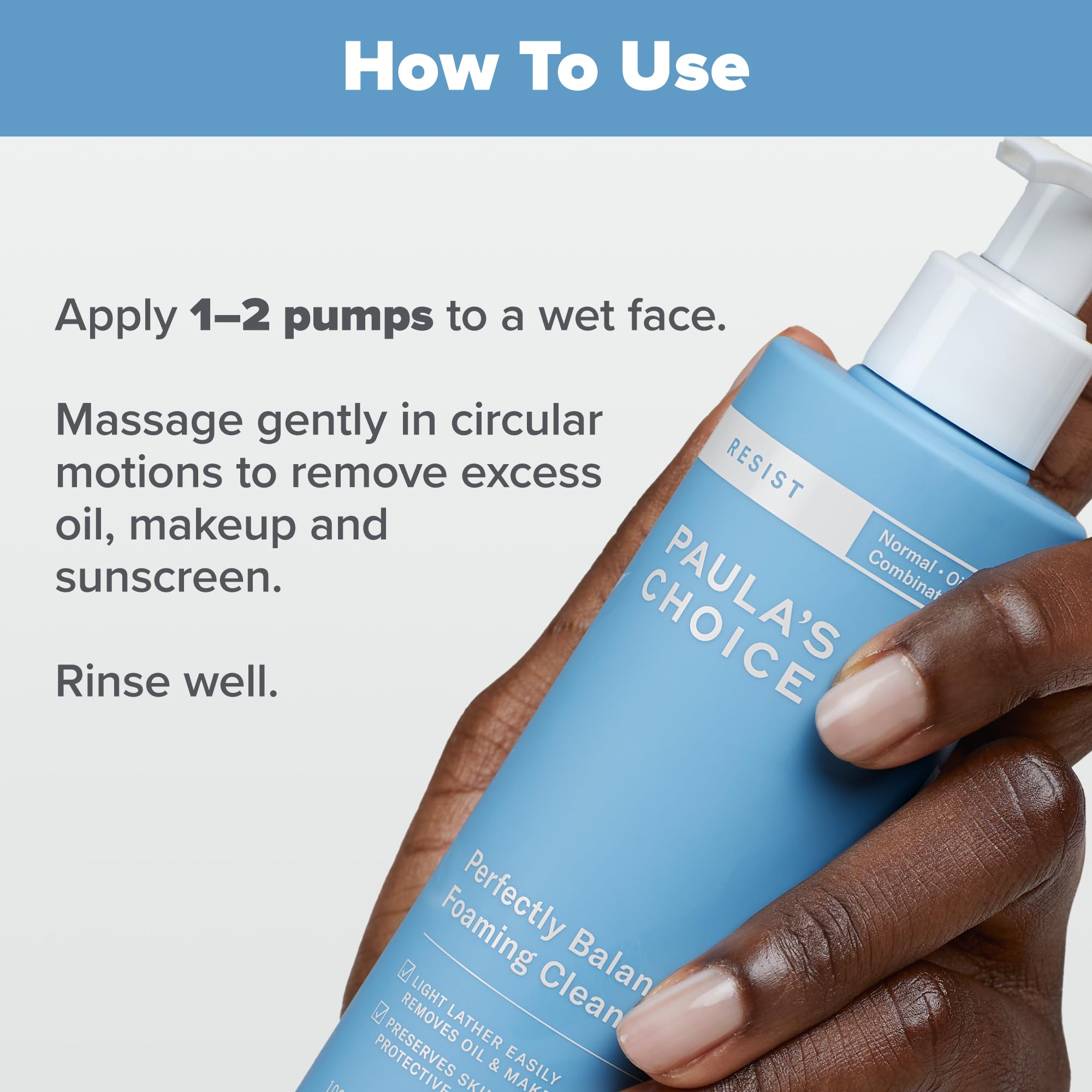 Paula's Choice RESIST Perfectly Balanced Foaming Cleanser