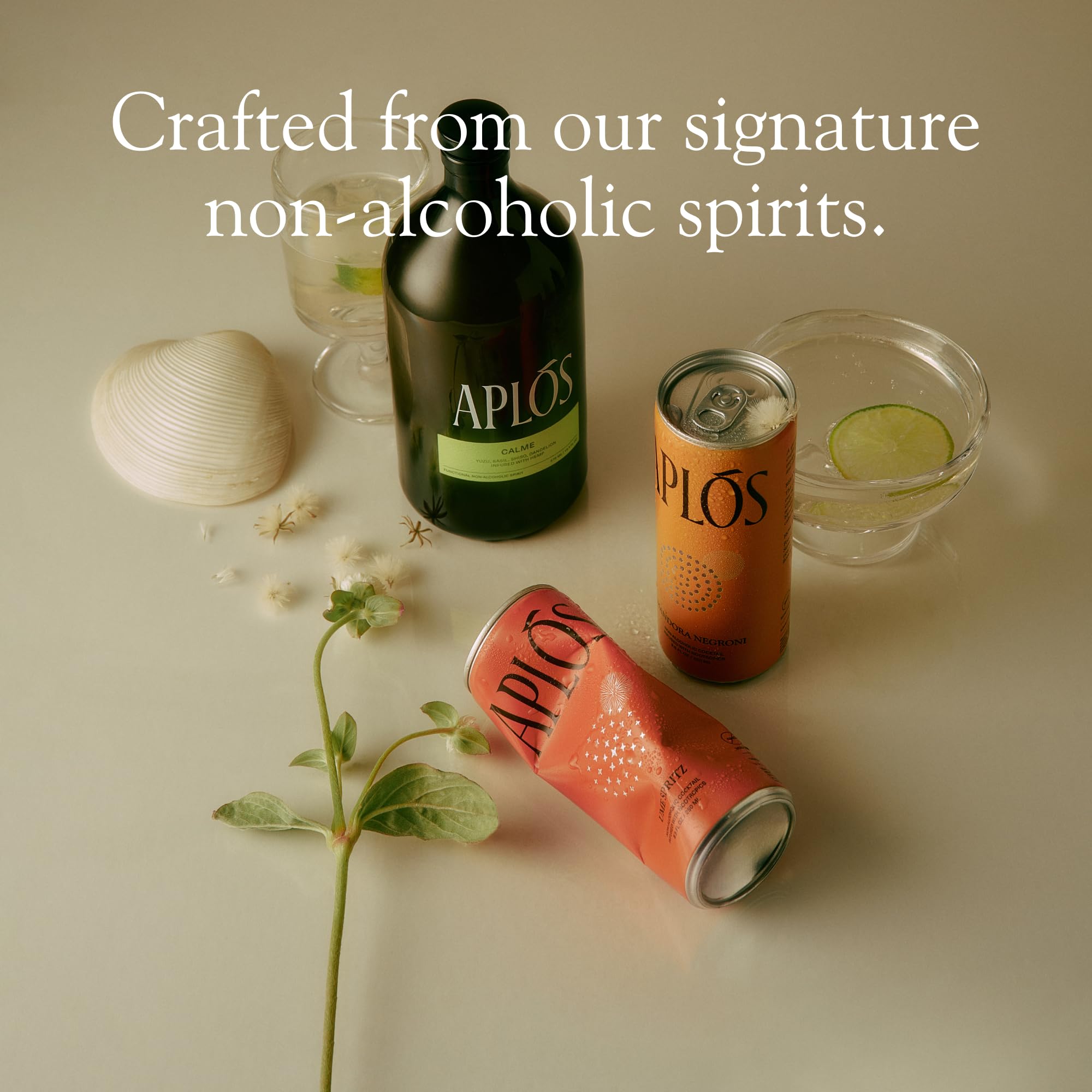 Aplós Canned Variety Pack of Non-Alcoholic Cocktails