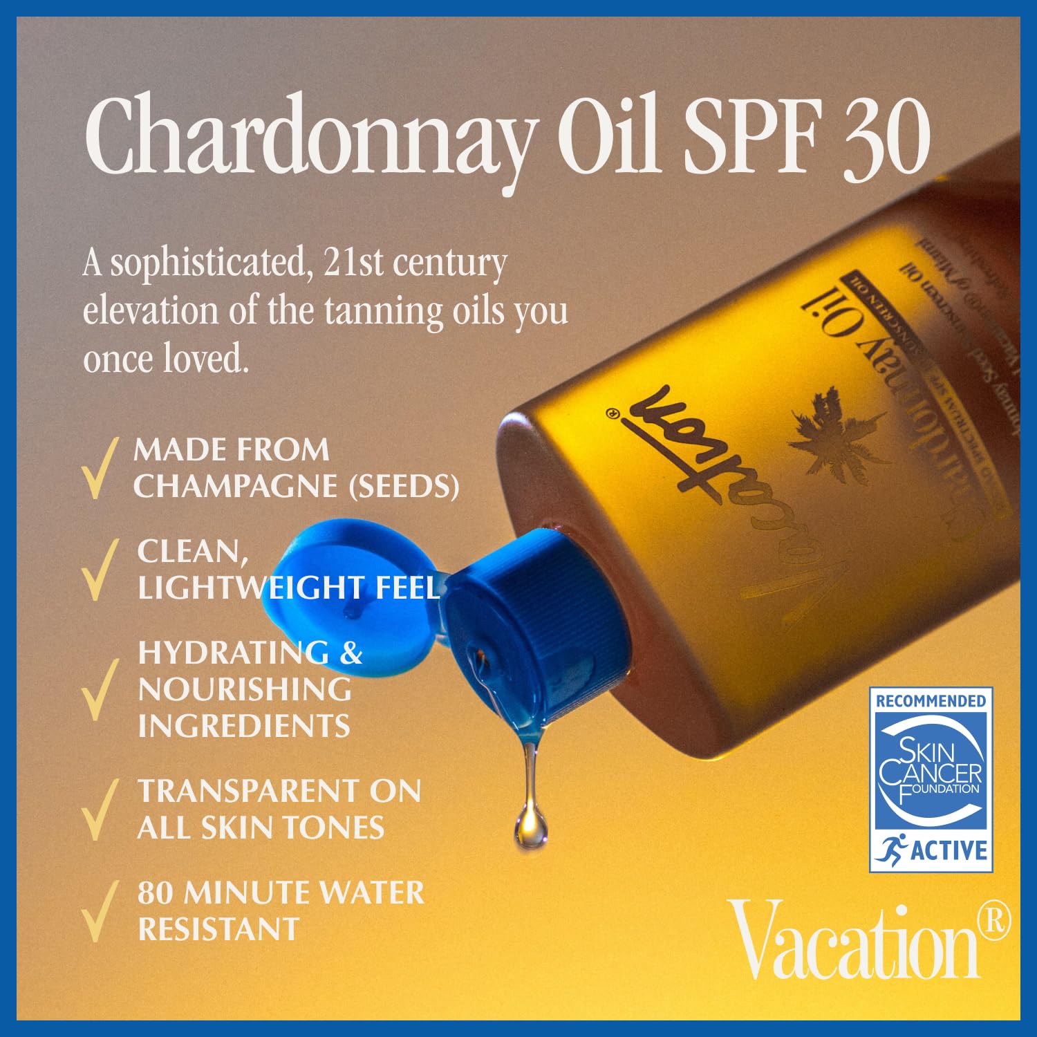 Vacation Chardonnay Oil SPF 30 & Air Freshener Bundle