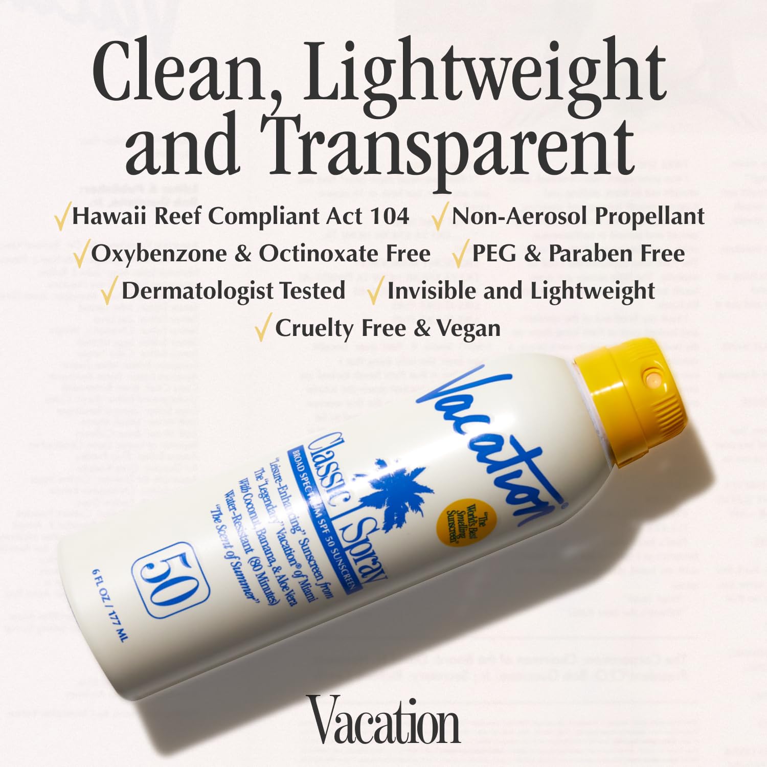 Vacation Classic Sunscreen Spray SPF 50